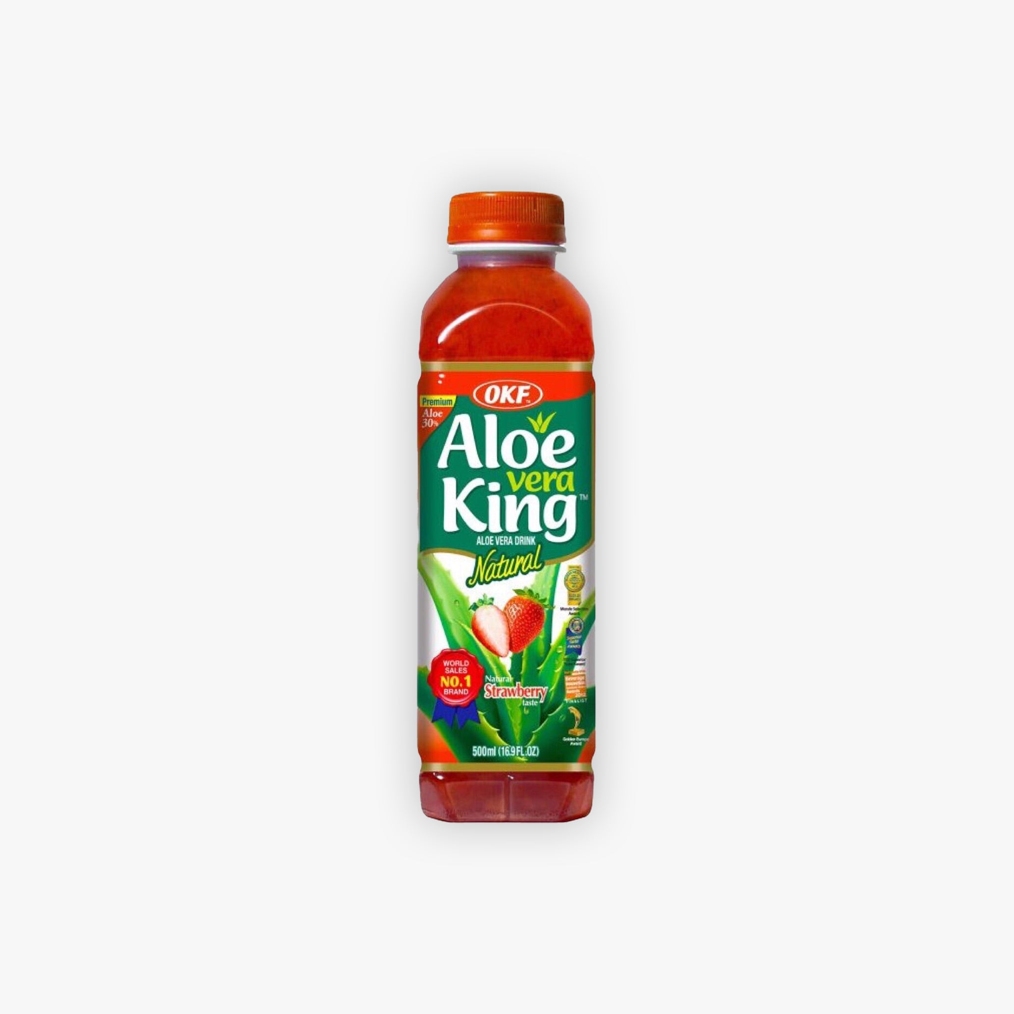 OKF Aloe Vera King Premium Strawberry 500ml