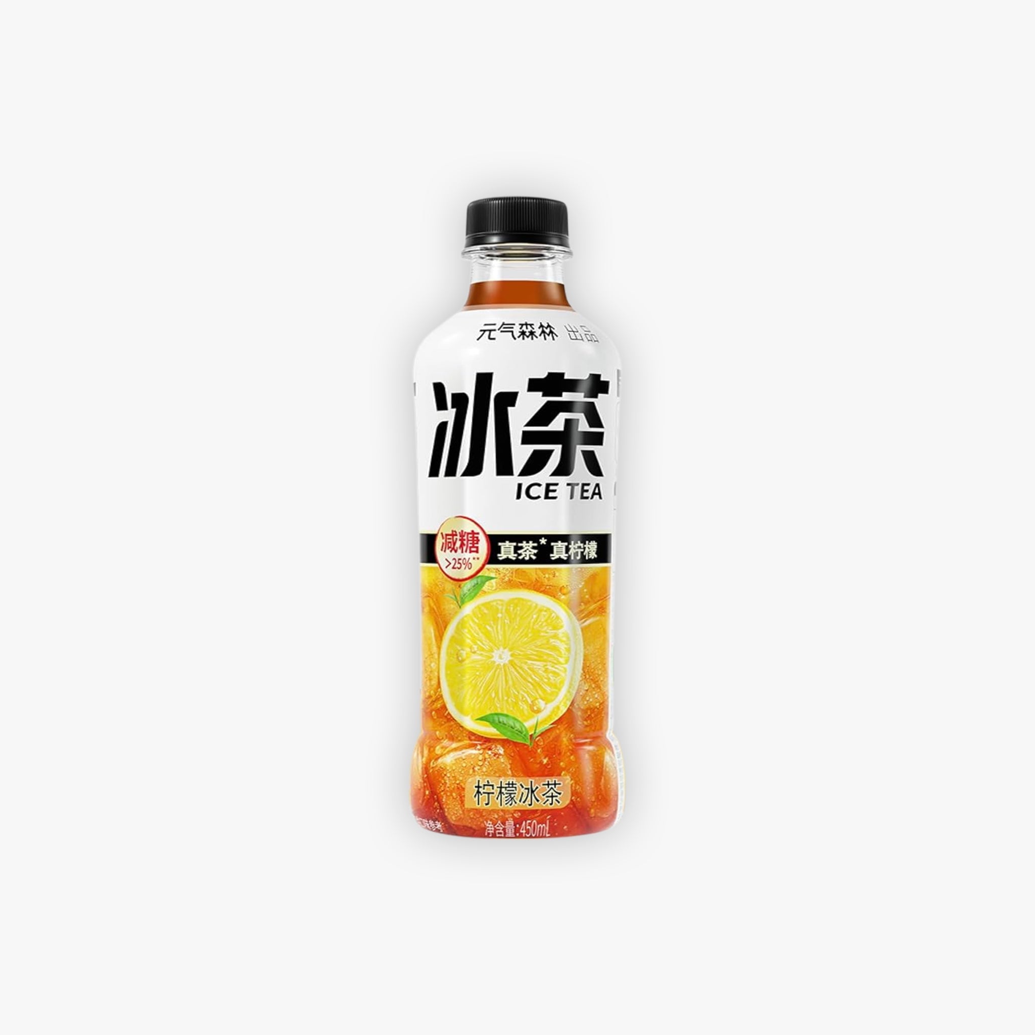 Genki Forest Ice Tea Iced Lemon Black Tea 450ml