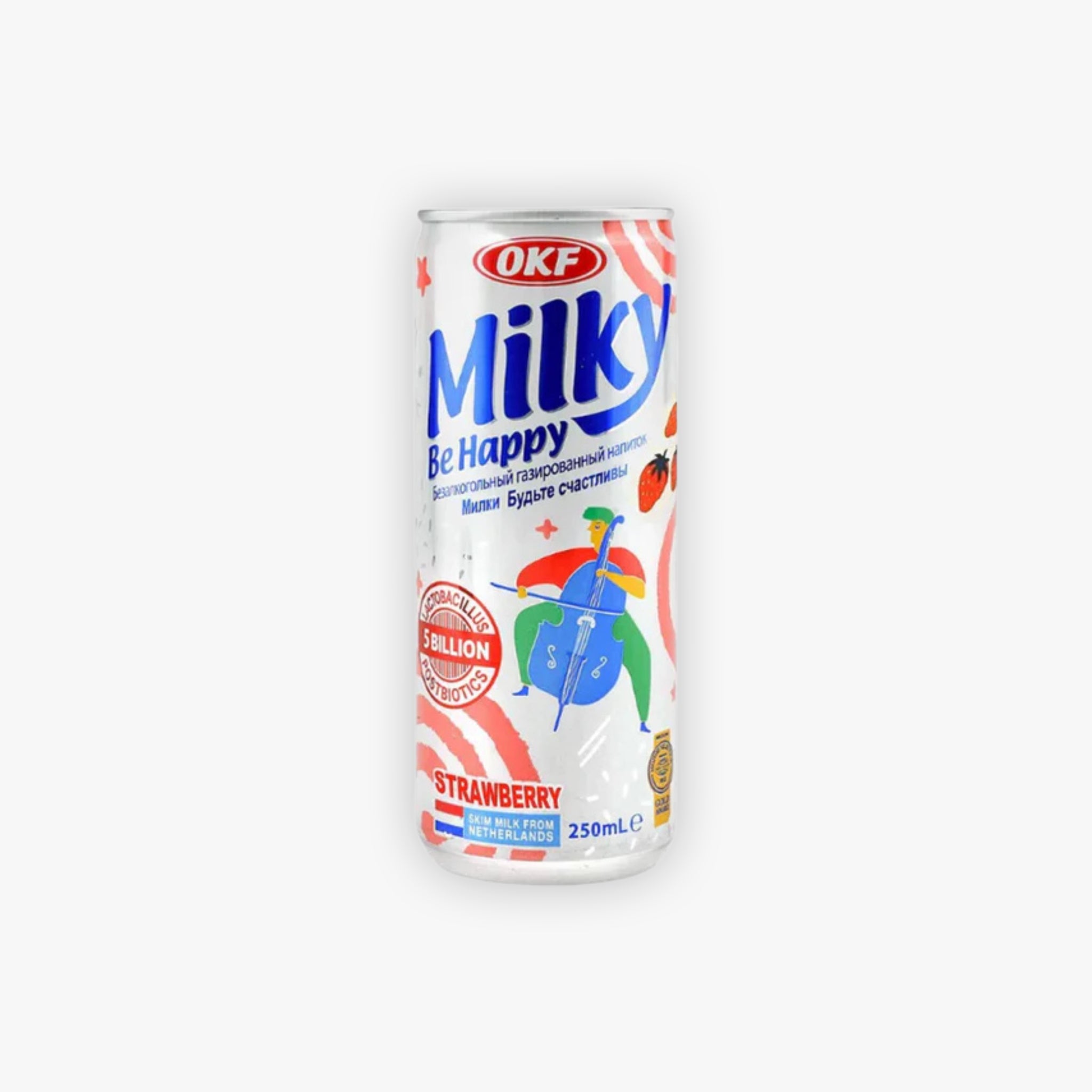 OKF Milky Strawberry Soda 250ml