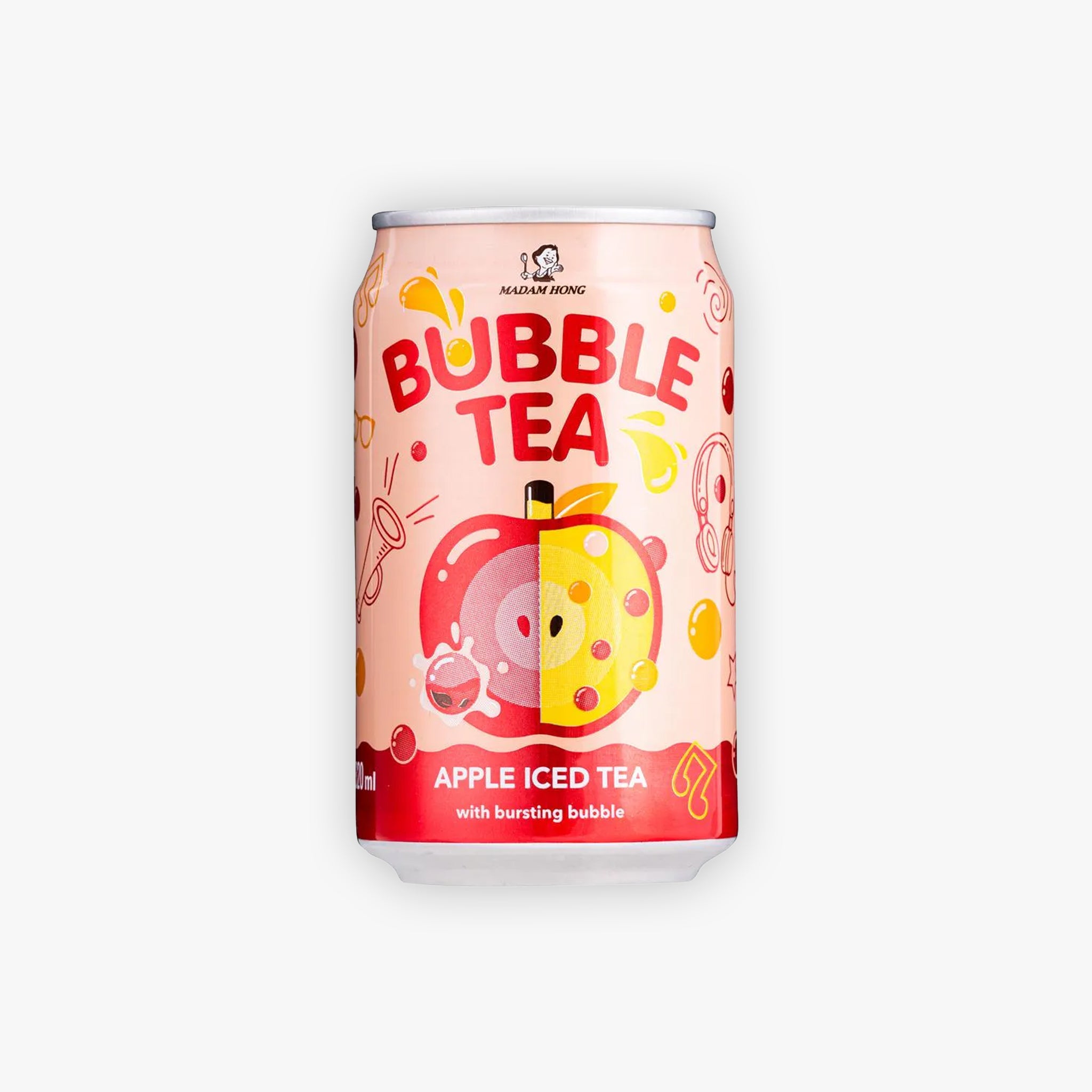 Madam Hong Bubble Tea Apple Iced Tea 320ml