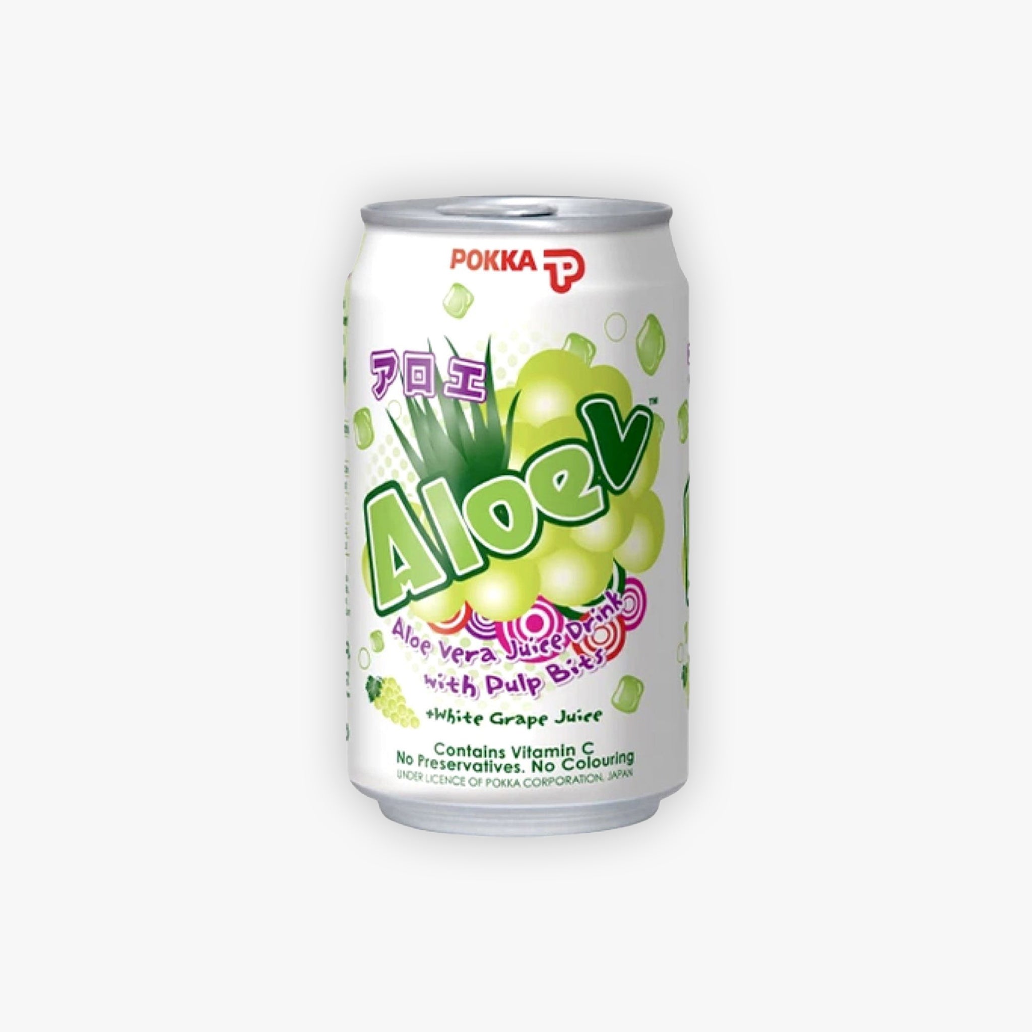 Pokka Aloe Vera White Grape Juice 300ml