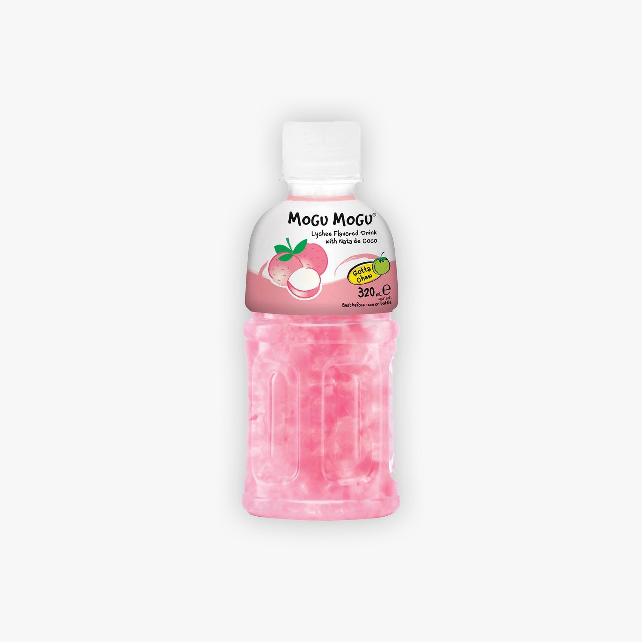 Mogu Mogu Lychee Drink With Nata De Coco 320ml