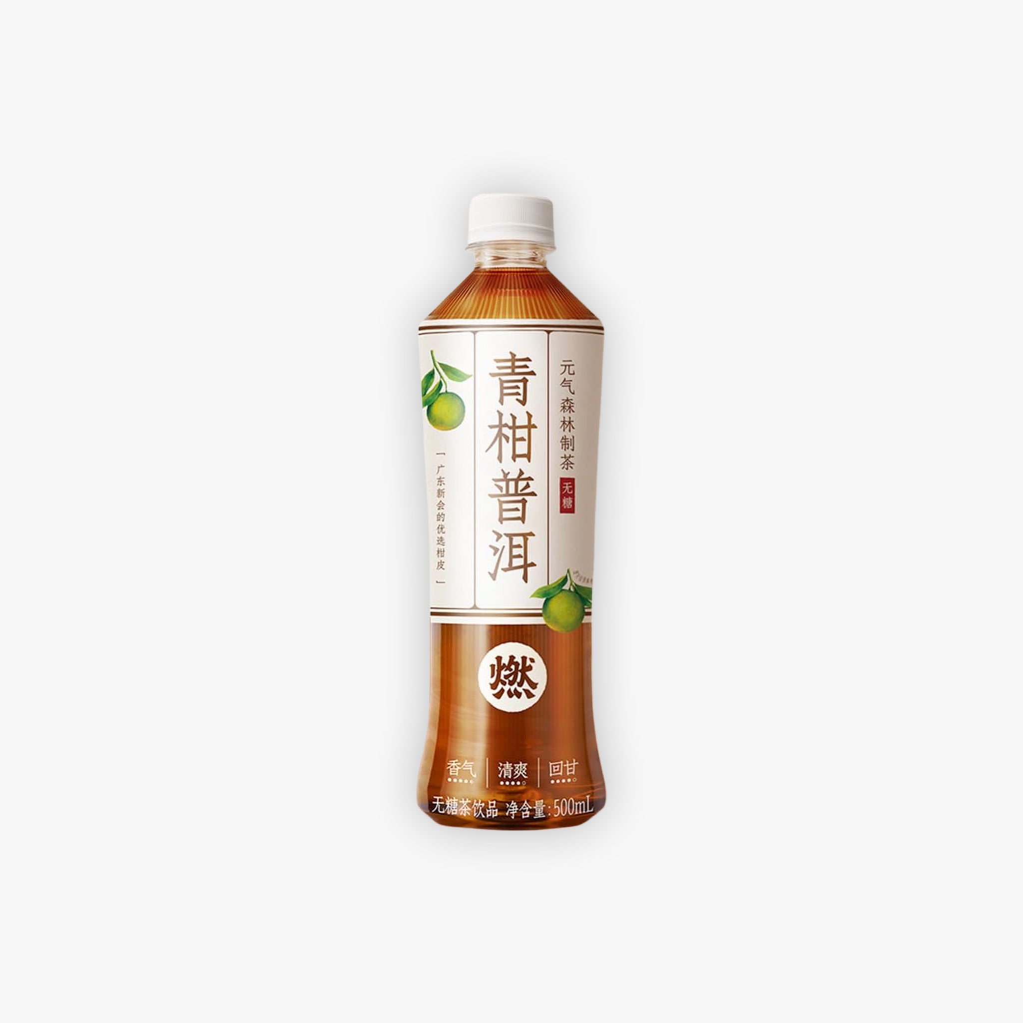 Genki Forest Tangerine Pu'er Tea 500ml