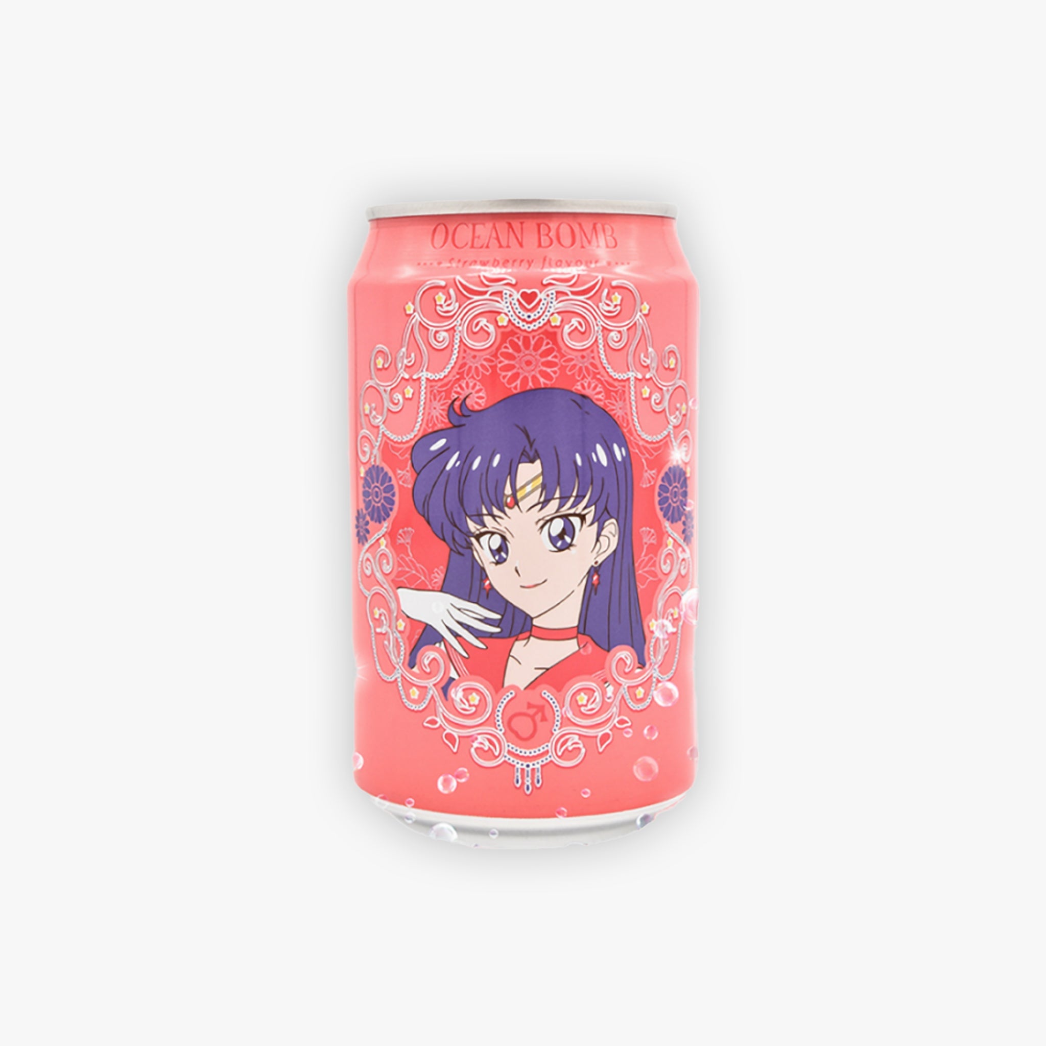 Ocean Bomb Sailor Moon Strawberry Sparkling Water 330ml