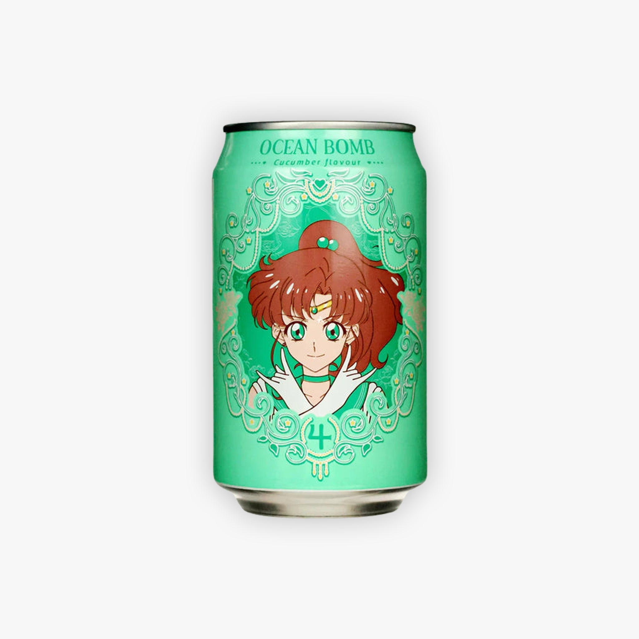 Ocean Bomb Sailor Moon Cucumber Sparkling Water 330ml