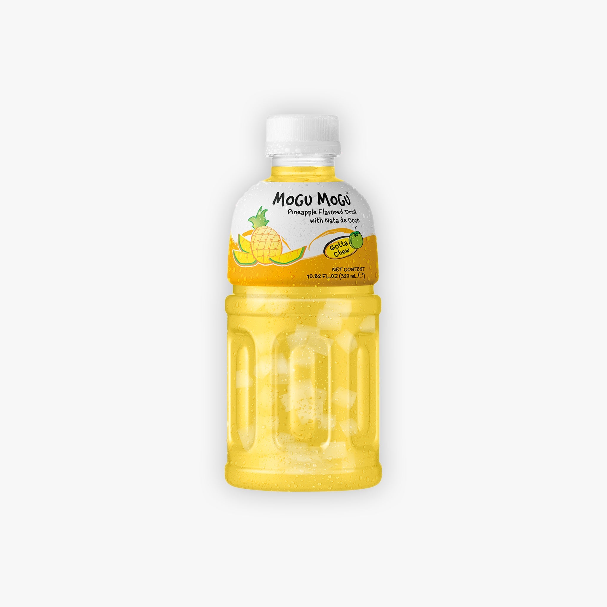 Mogu Mogu Pineapple Drink With Nata De Coco 320ml