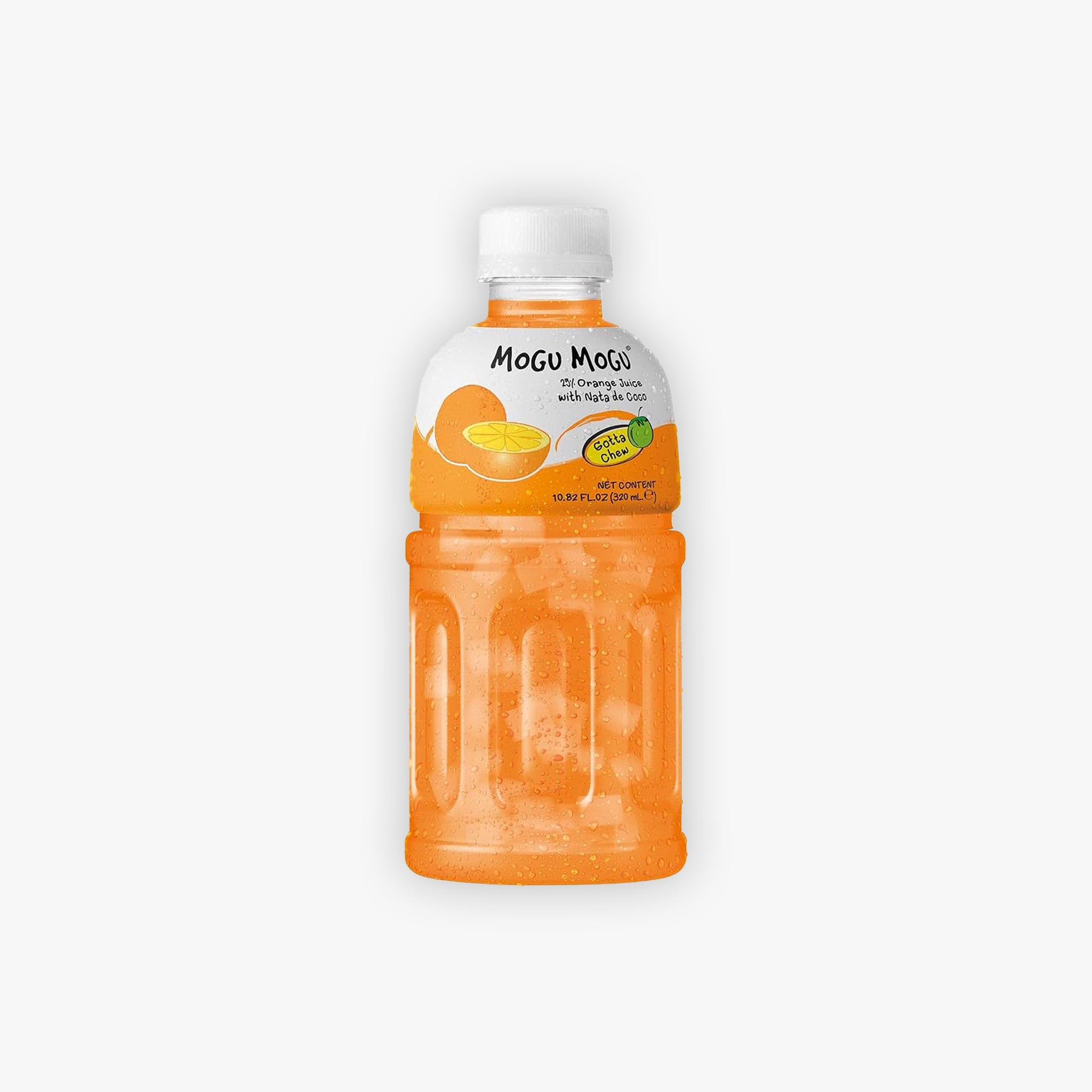 Mogu Mogu Orange Drink With Nata De Coco 320ml