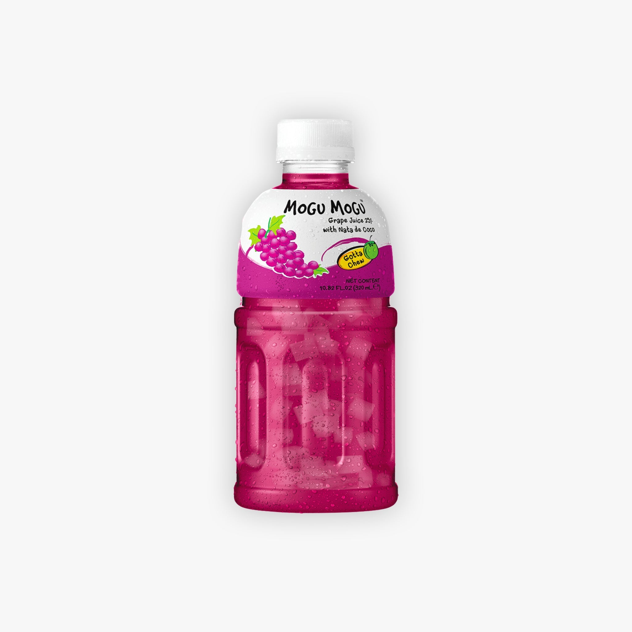 Mogu Mogu Grape Drink With Nata De Coco 320ml