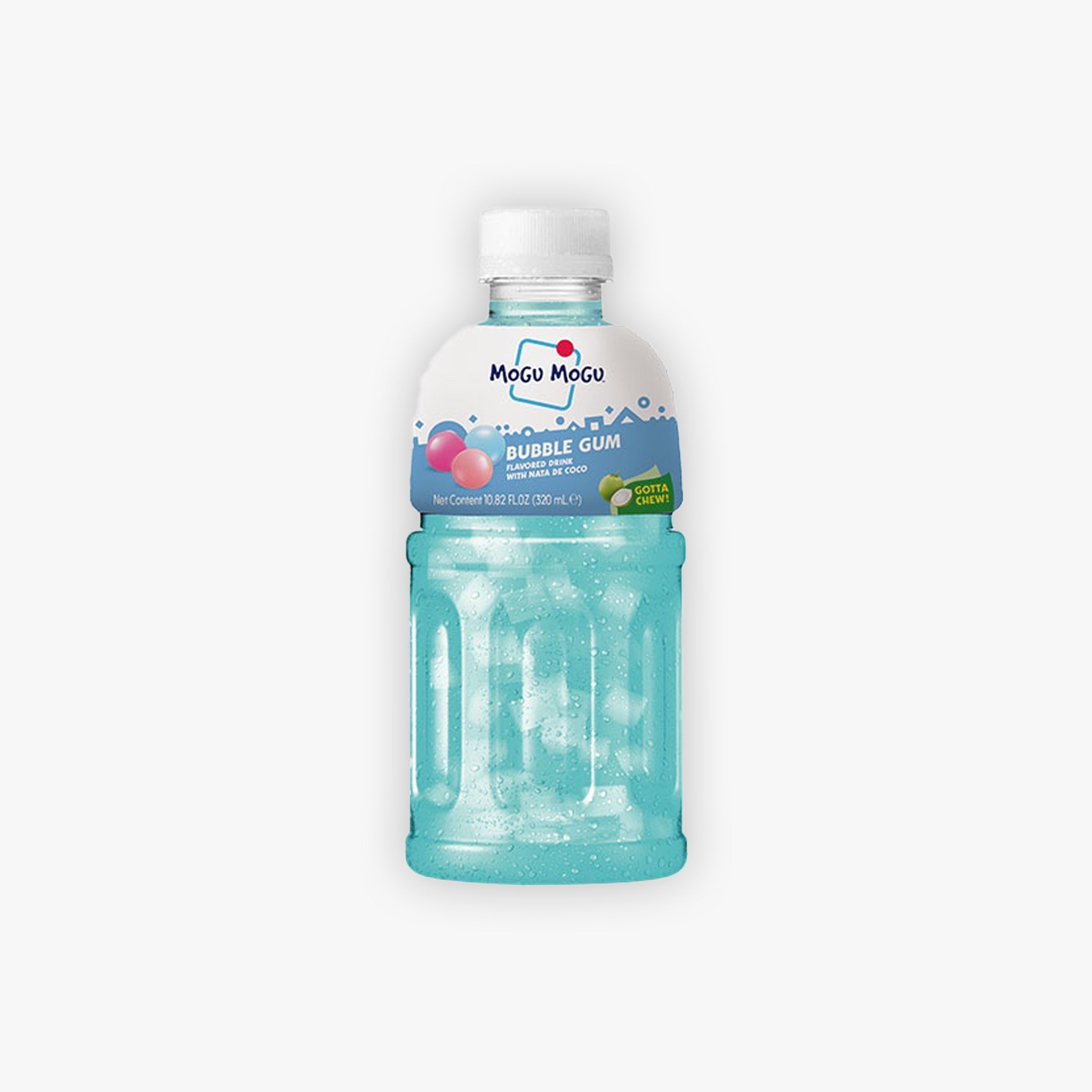 Mogu Mogu Bubble Gum Drink With Nata De Coco 320ml