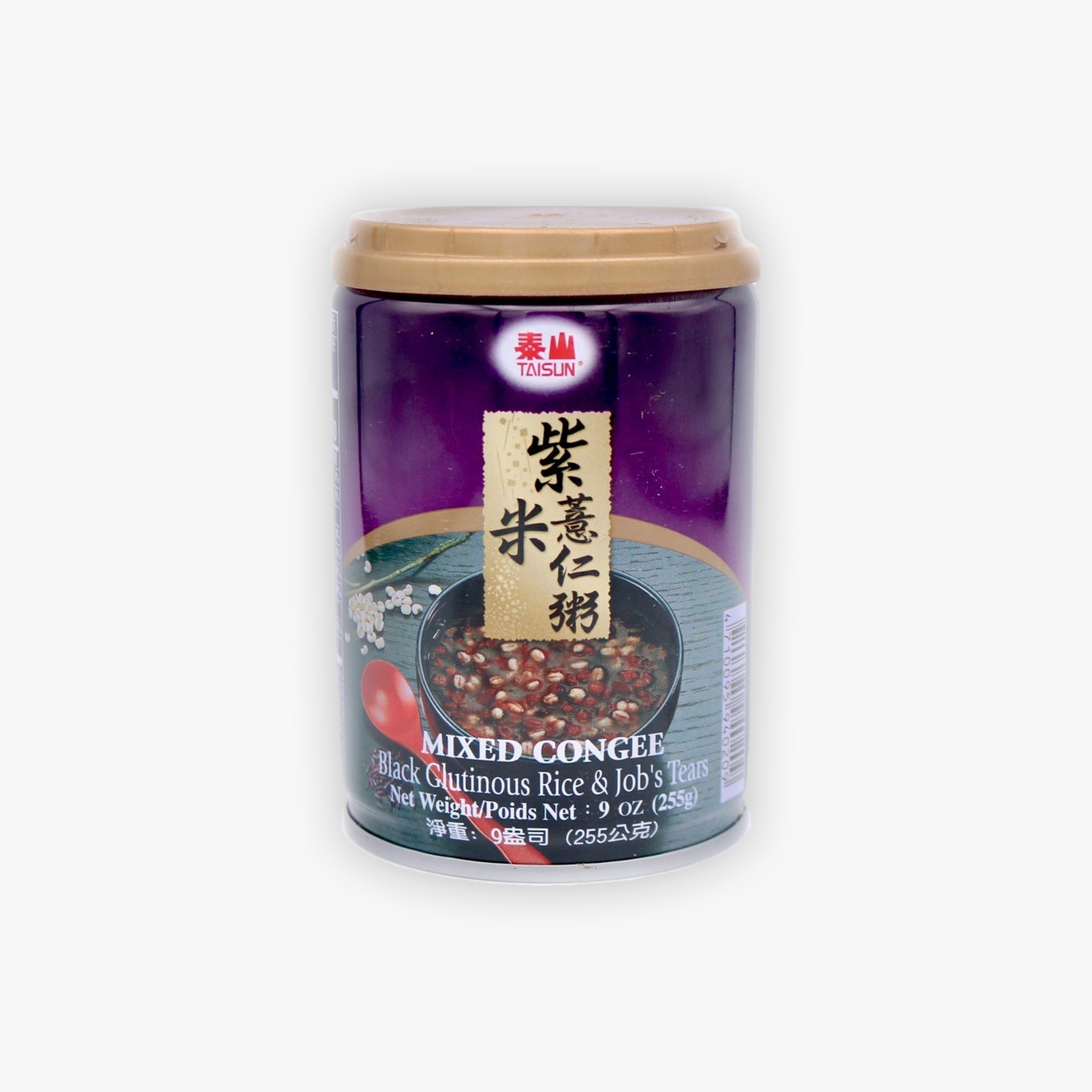 Taisun Mixed Congee Black Glutinous Rice And Job's Tears 255g