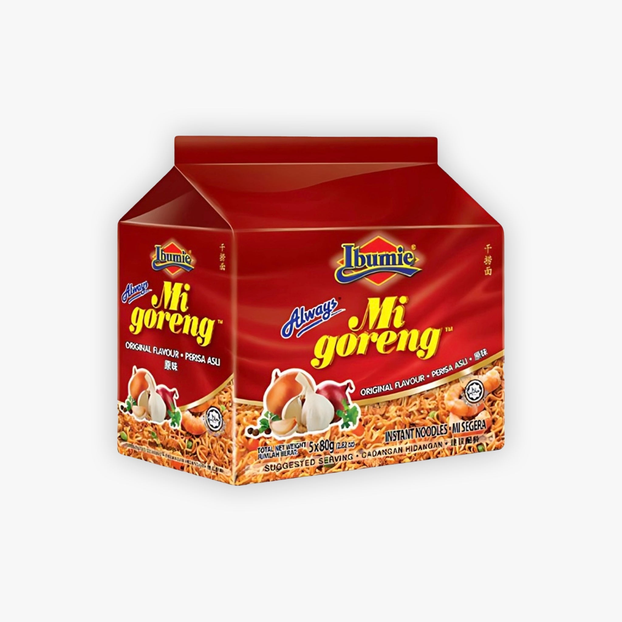 Ibumie Always Mi Goreng Original Flavour 80g (Pack of 5)