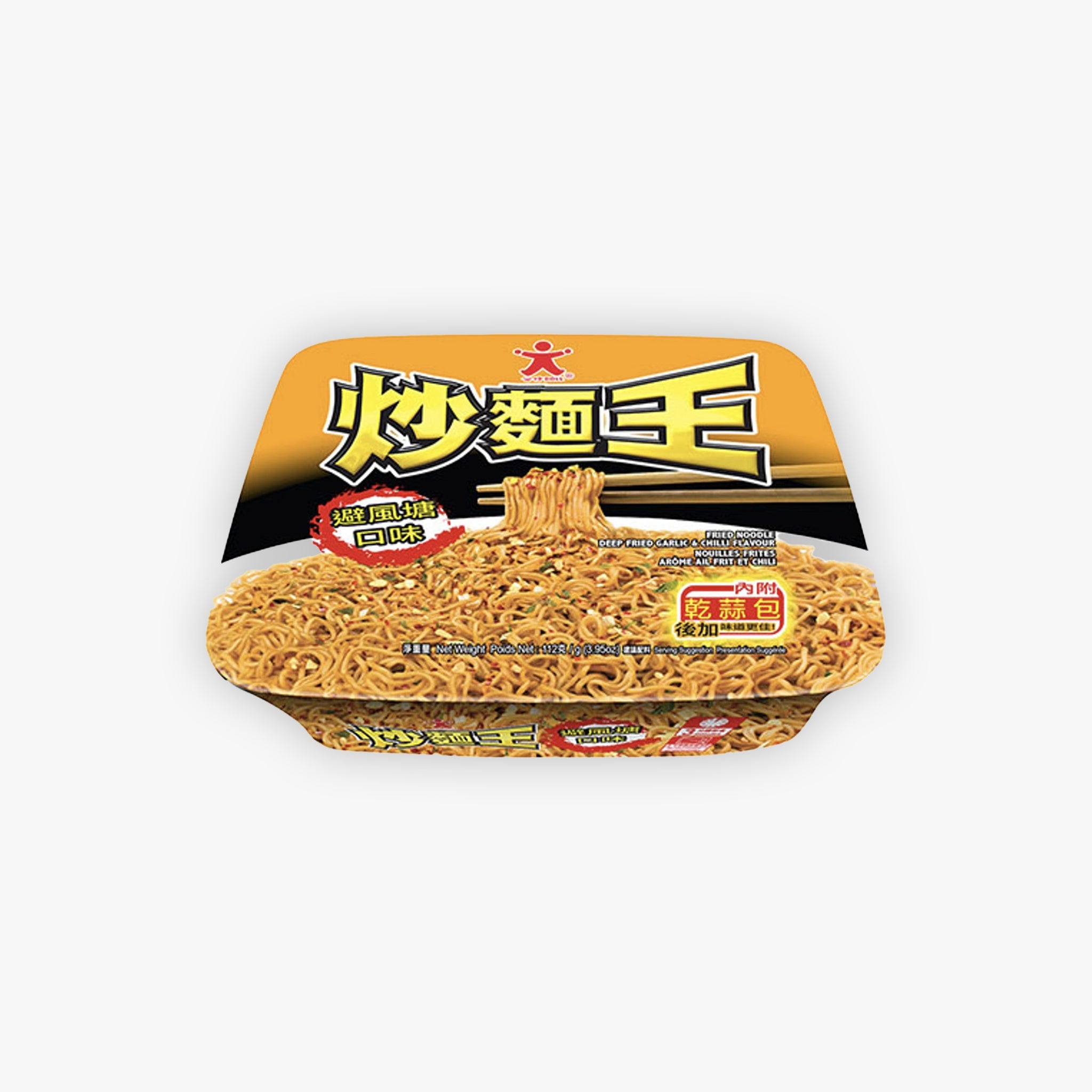 Doll Fried Deep Fried Garlic and Chilli Flavour Noodle 112g