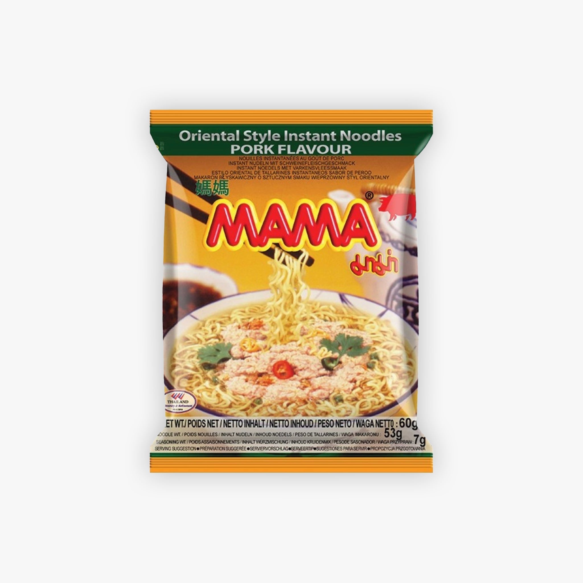 Mama Pork Flavour Noodle 60g