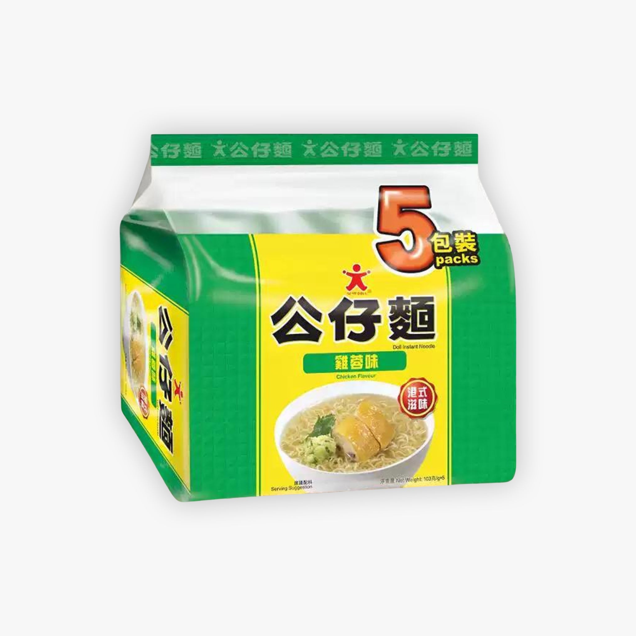 Doll Instant Noodle Chicken Flavour 103g (Pack of 5)