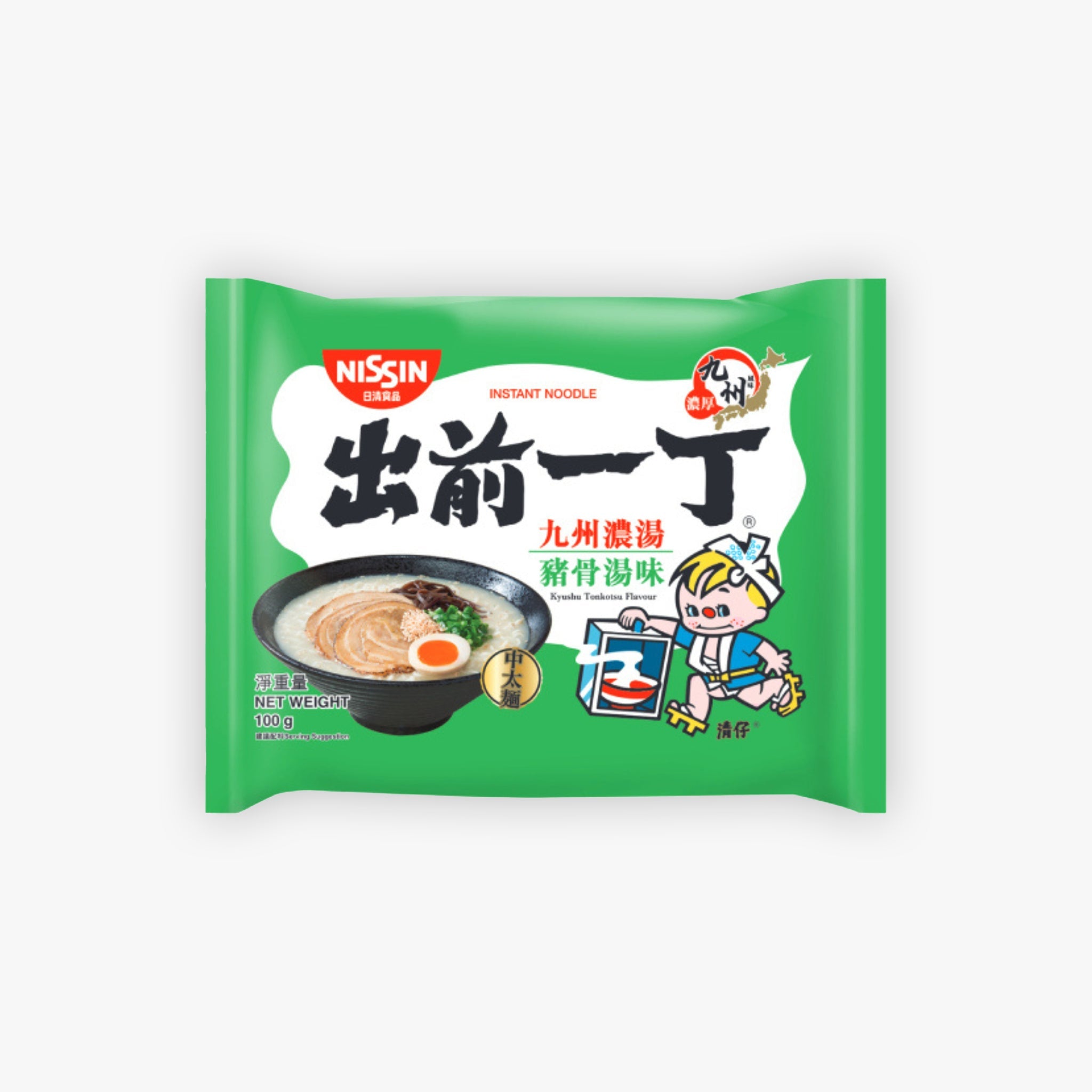 Nissin Kyushu Tonkotsu Flavour Instant Noodle 100g