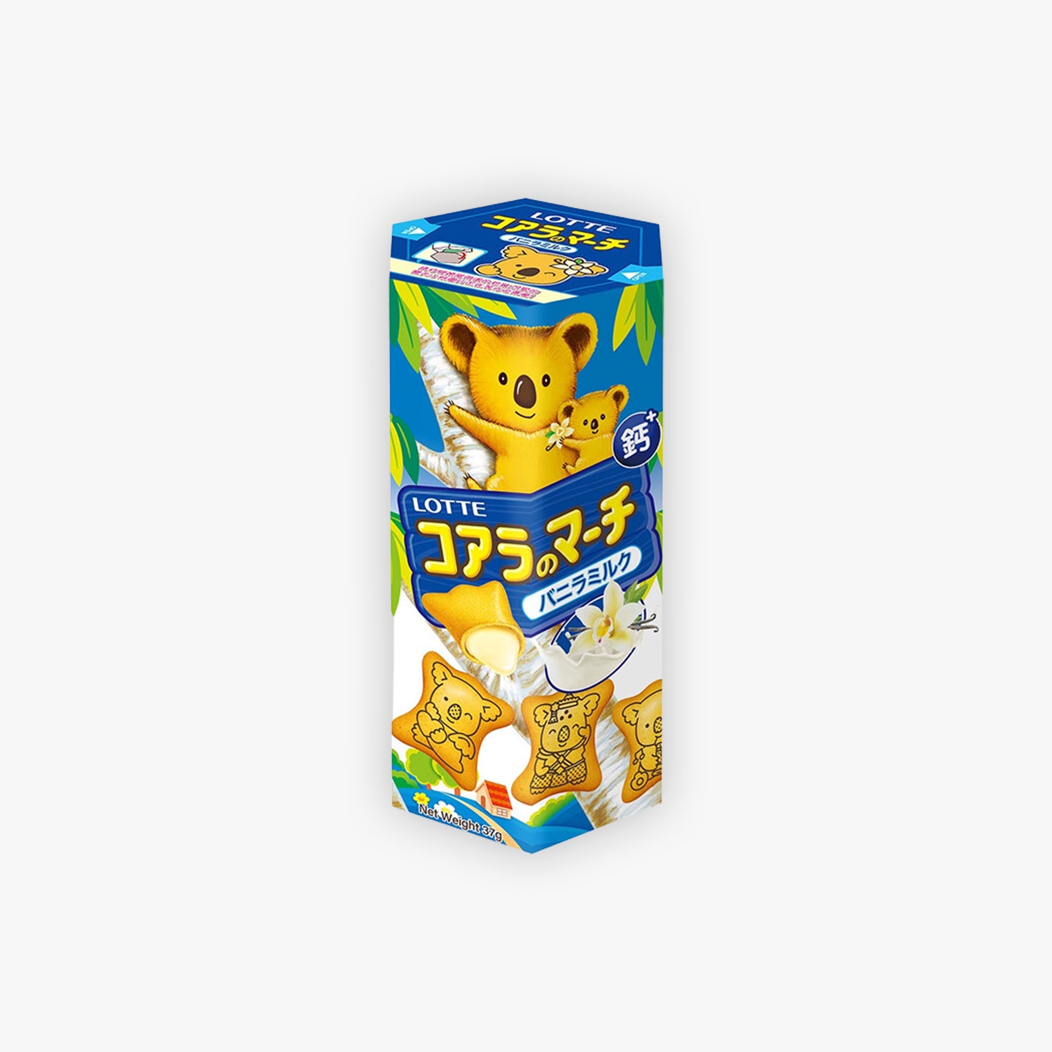 Lotte Koala's March Biscuits Vanilla Milk Flavour 37g