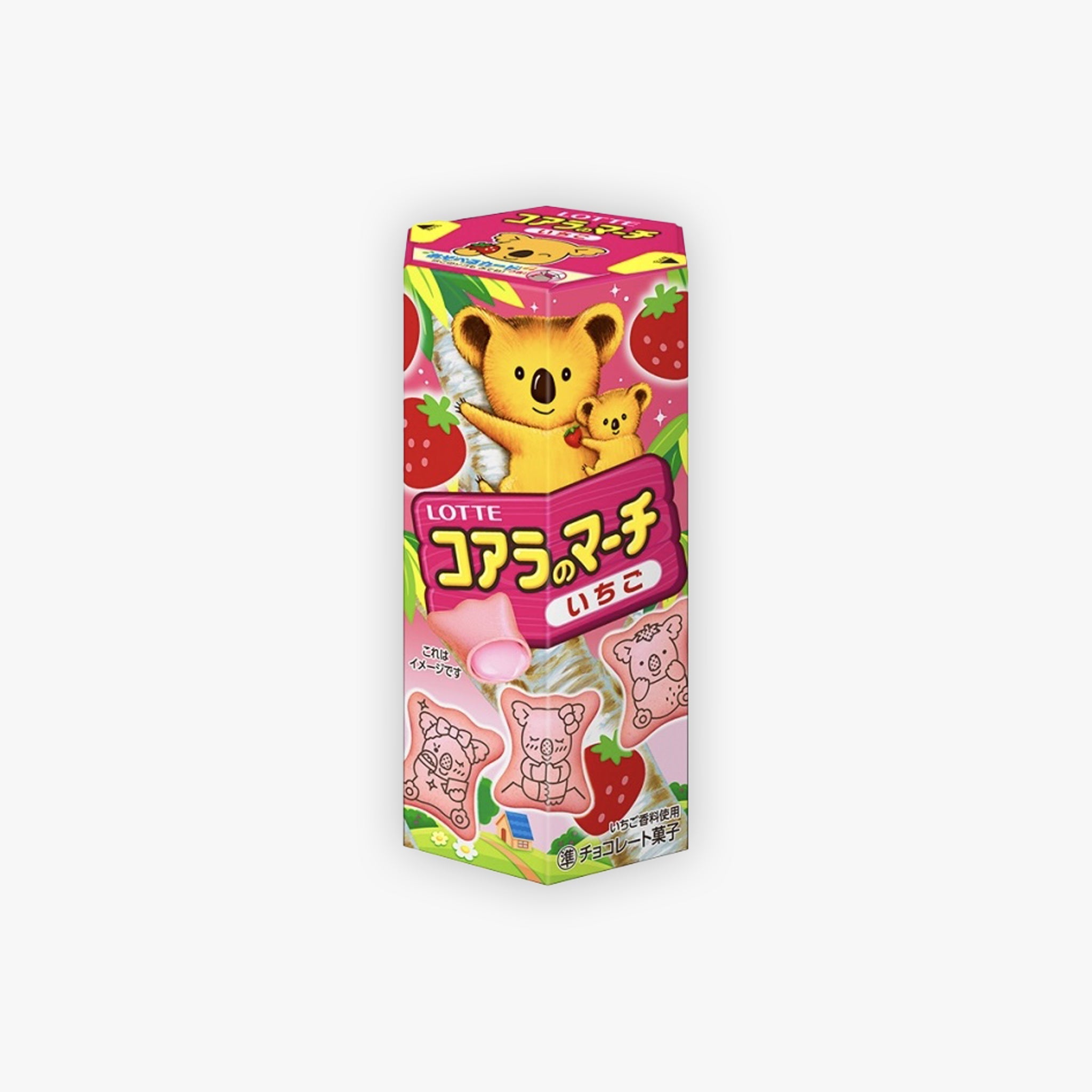 Lotte Koala's March Biscuits Strawberry Flavour 37g