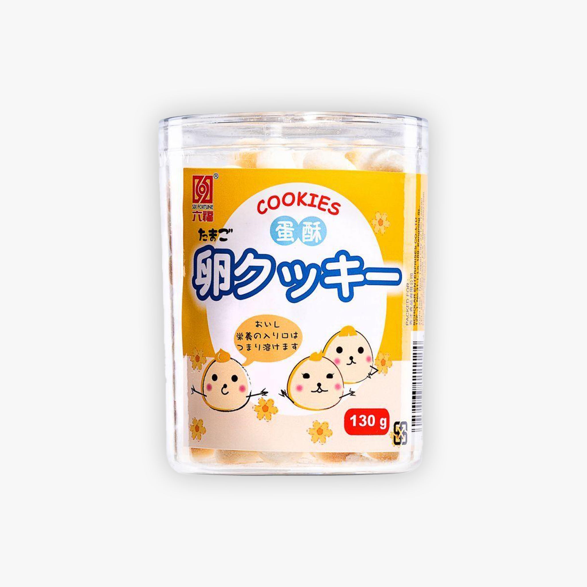 Six Fortune Egg Cookies 130g