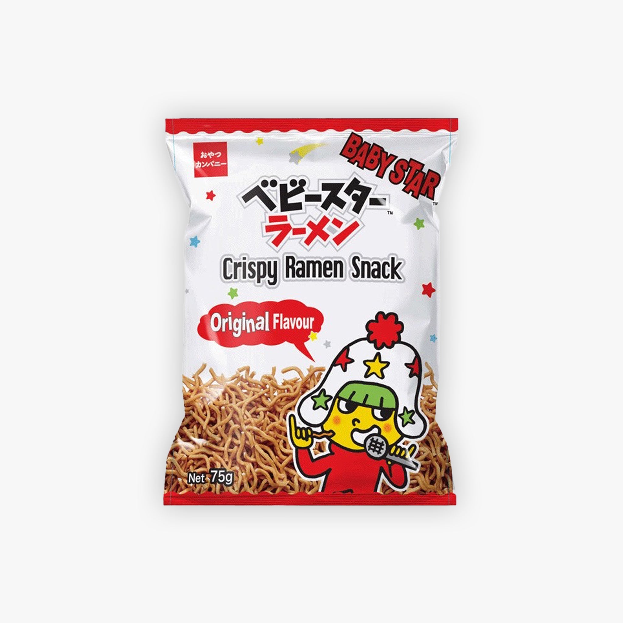 Oyatsu Baby Star Crispy Ramen Snack Original Flavour 75g