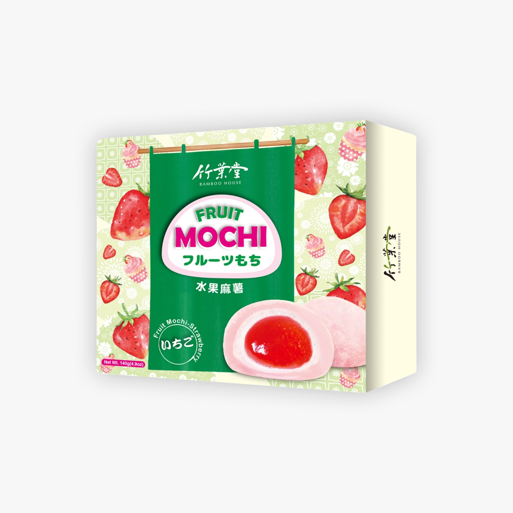 Bamboo House Fruit Mochi Strawberry Flavour 140g