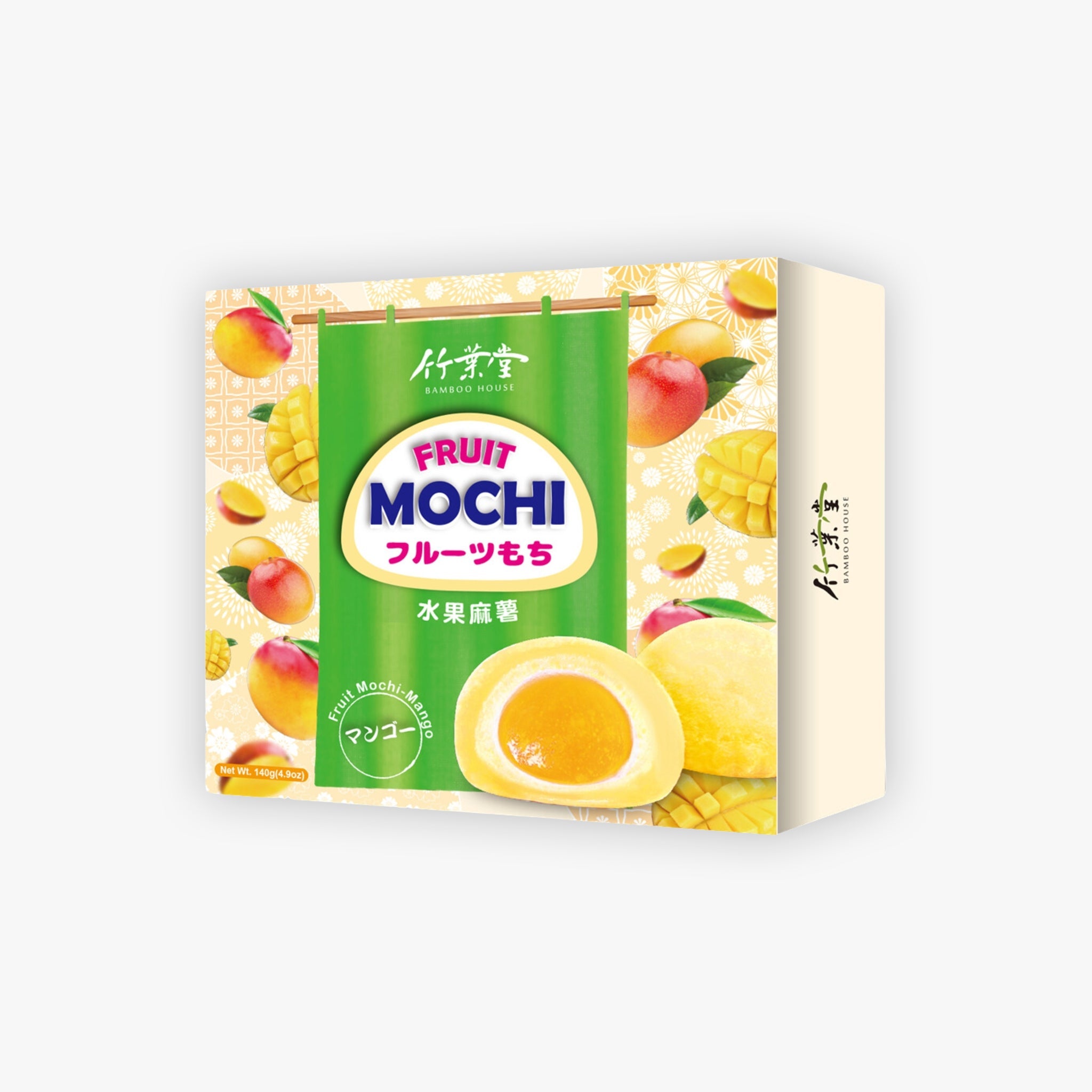 Bamboo House Fruit Mochi Mango Flavour 140g