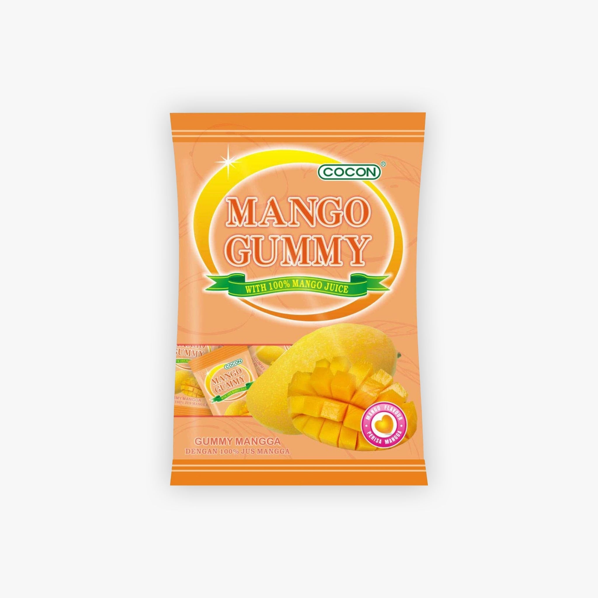 Cocon Mango Gummy with Fruit Juice 100g