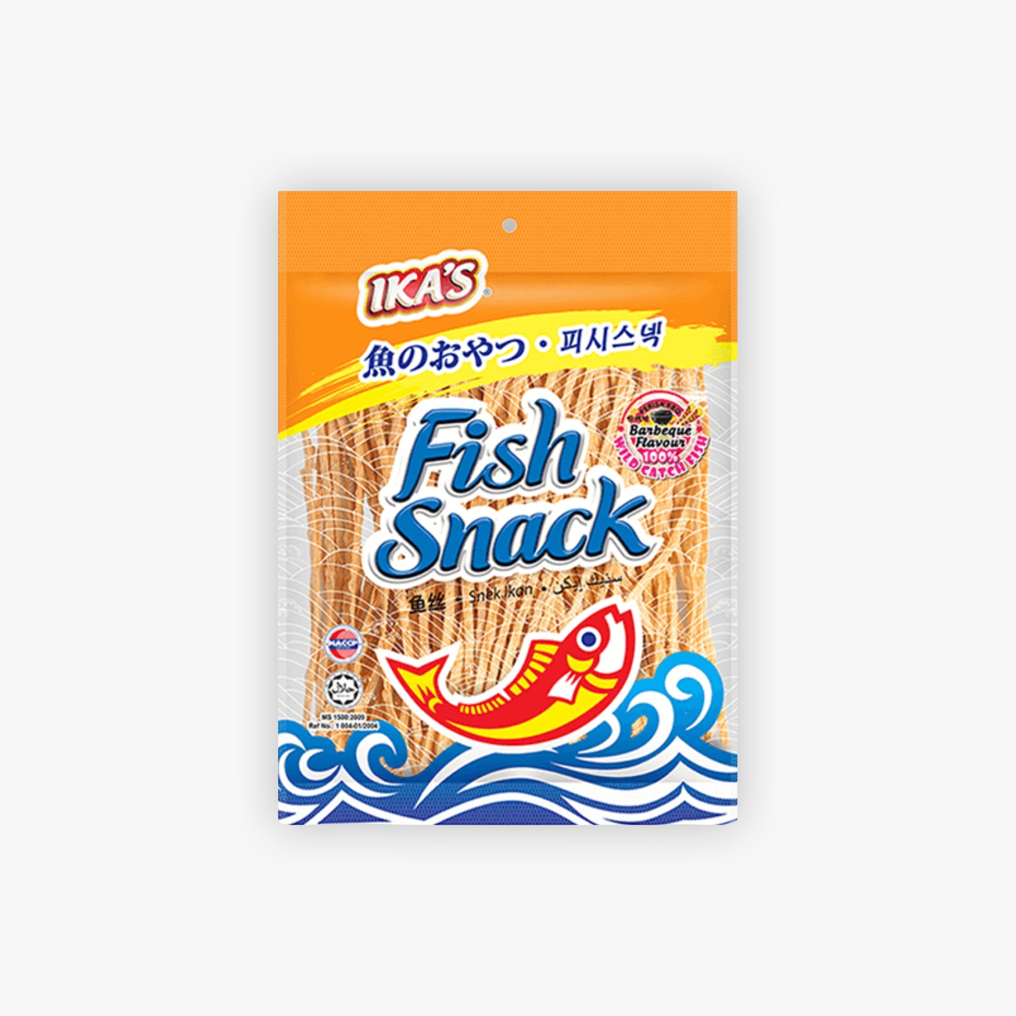 Ikas Fish Snack Barbecue Flavour 50g