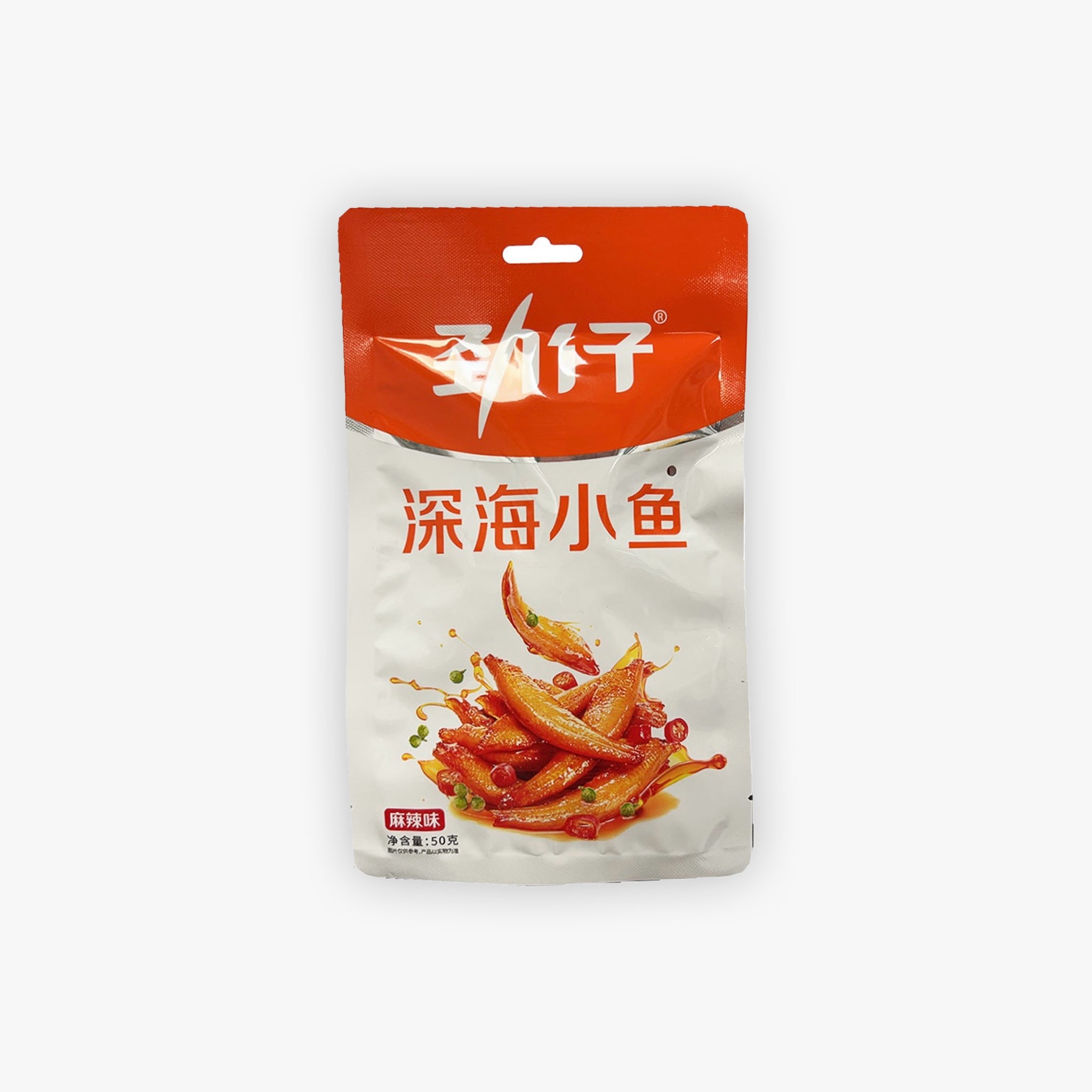 Jinzai Ocean Little Fish Hot Spicy Flavour 50g