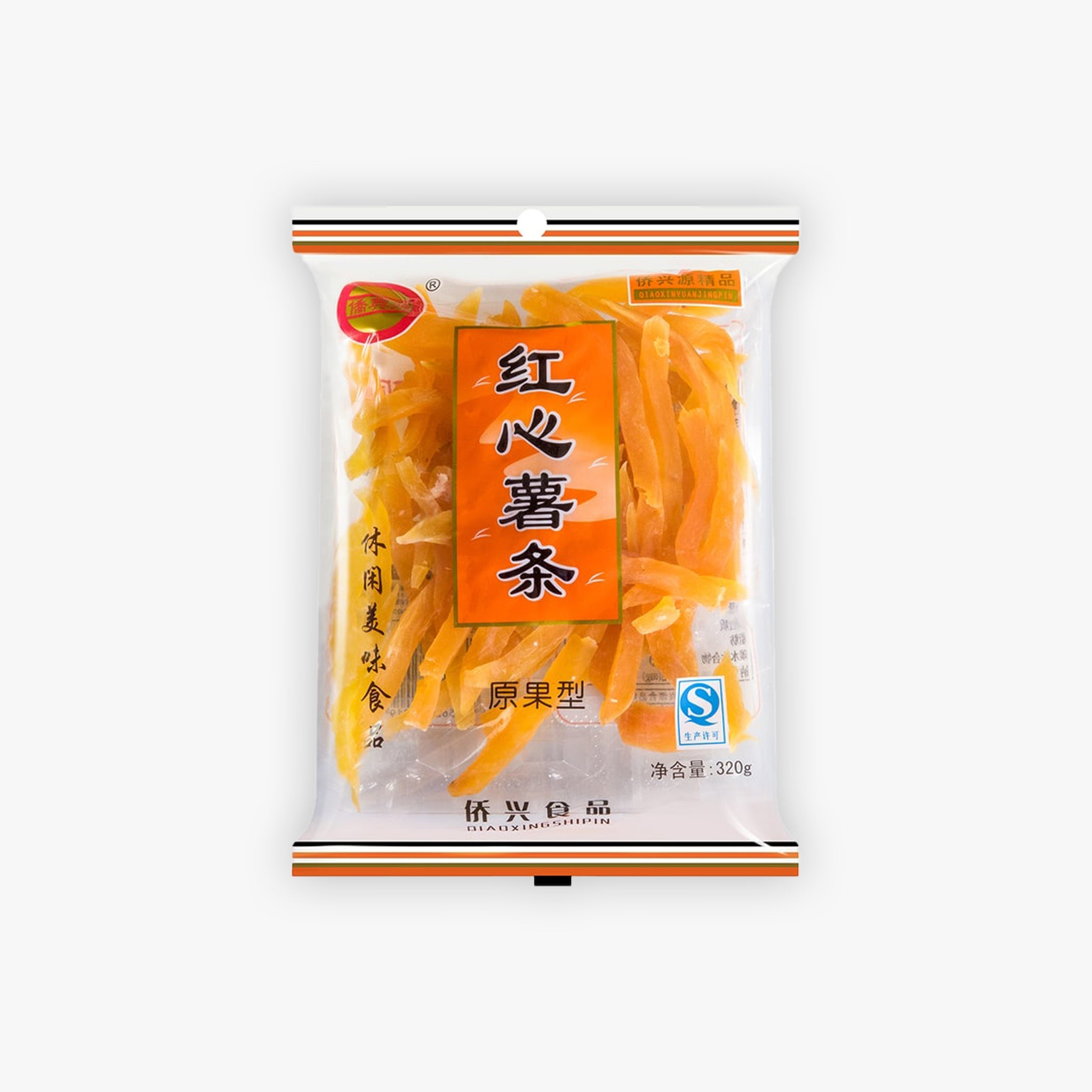 QXY Dried Sweet Potato Strips 320g