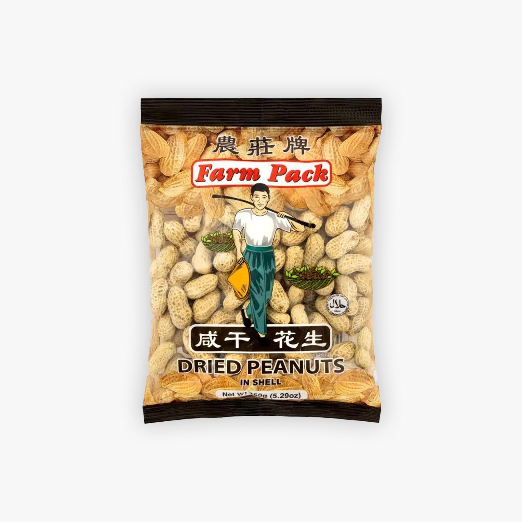 Farm Pack Dried Peanuts 150g