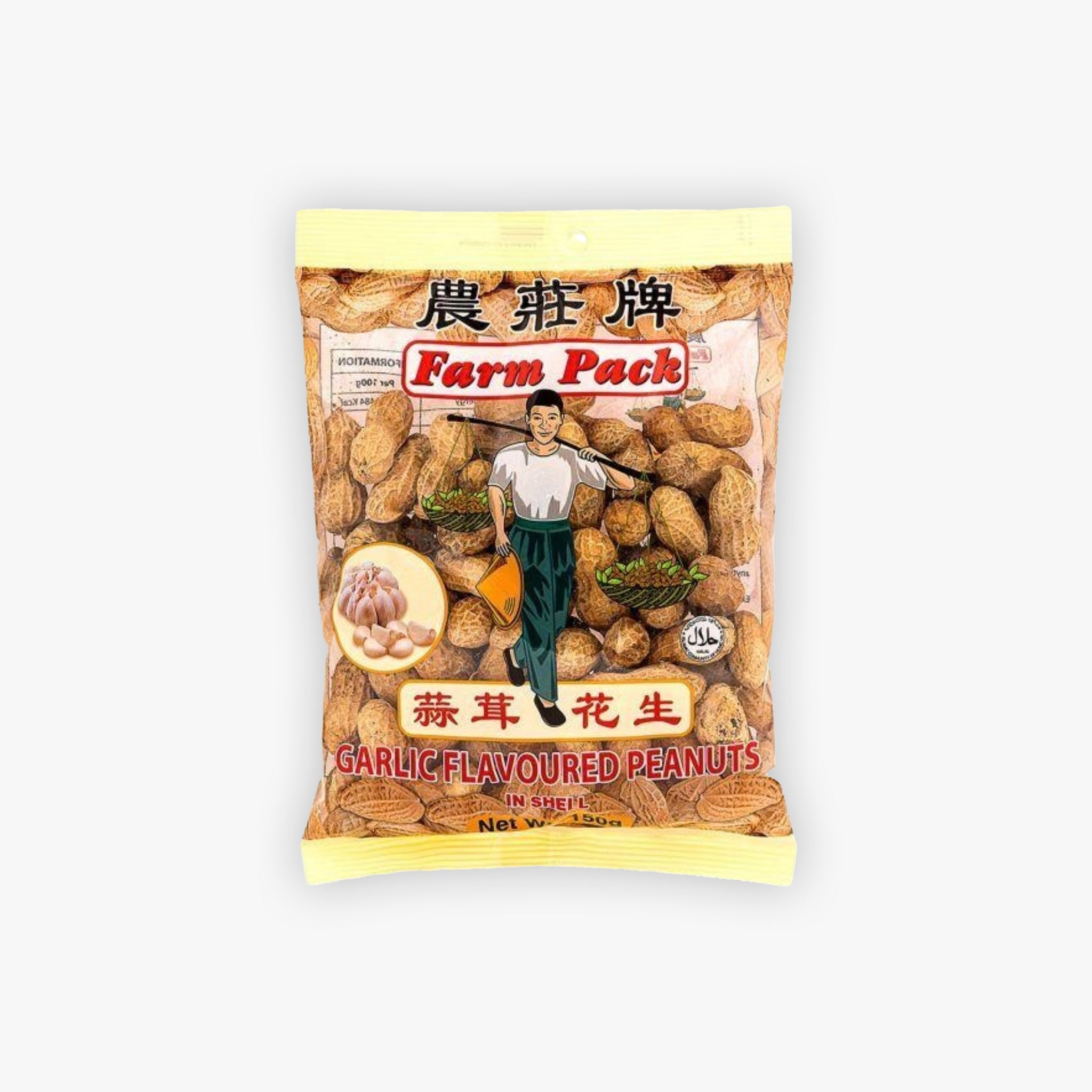 Farm Pack Garlic Flavoured Peanuts 150g