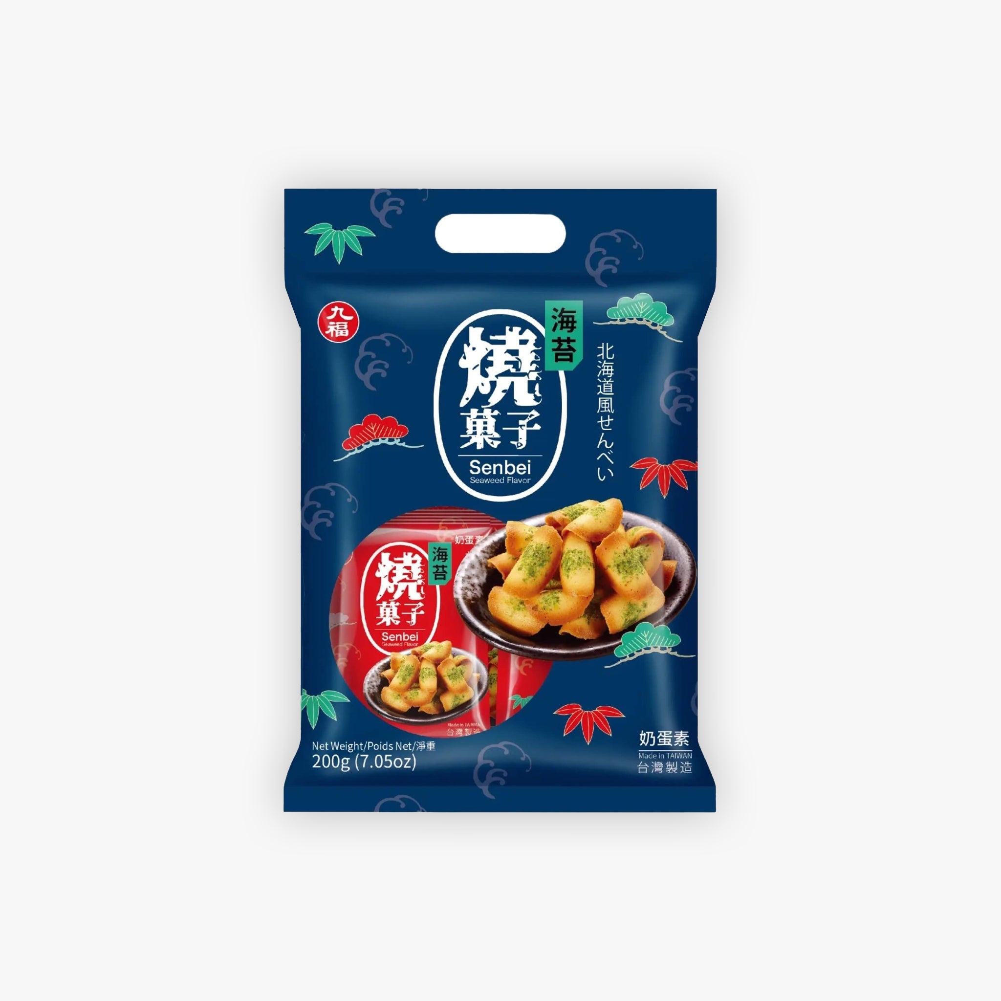 Nice Choice Senbei Seaweed Flavor 200g