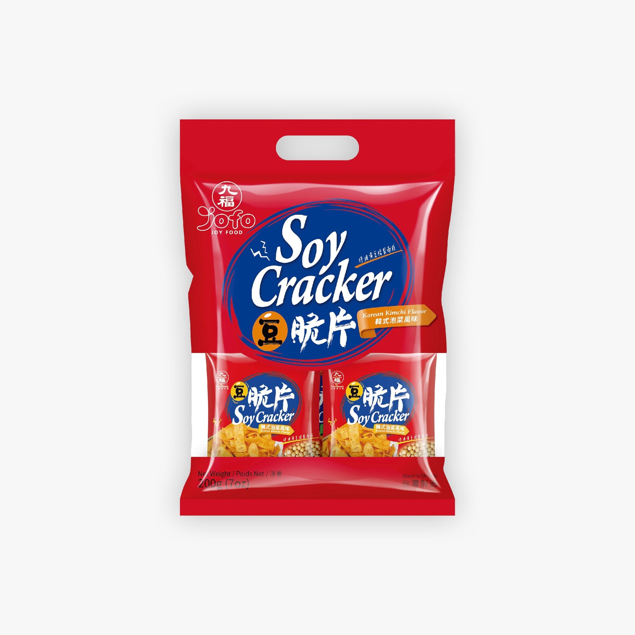 Nice Choice Soy Cracker Korean Kimchi Flavor 200g