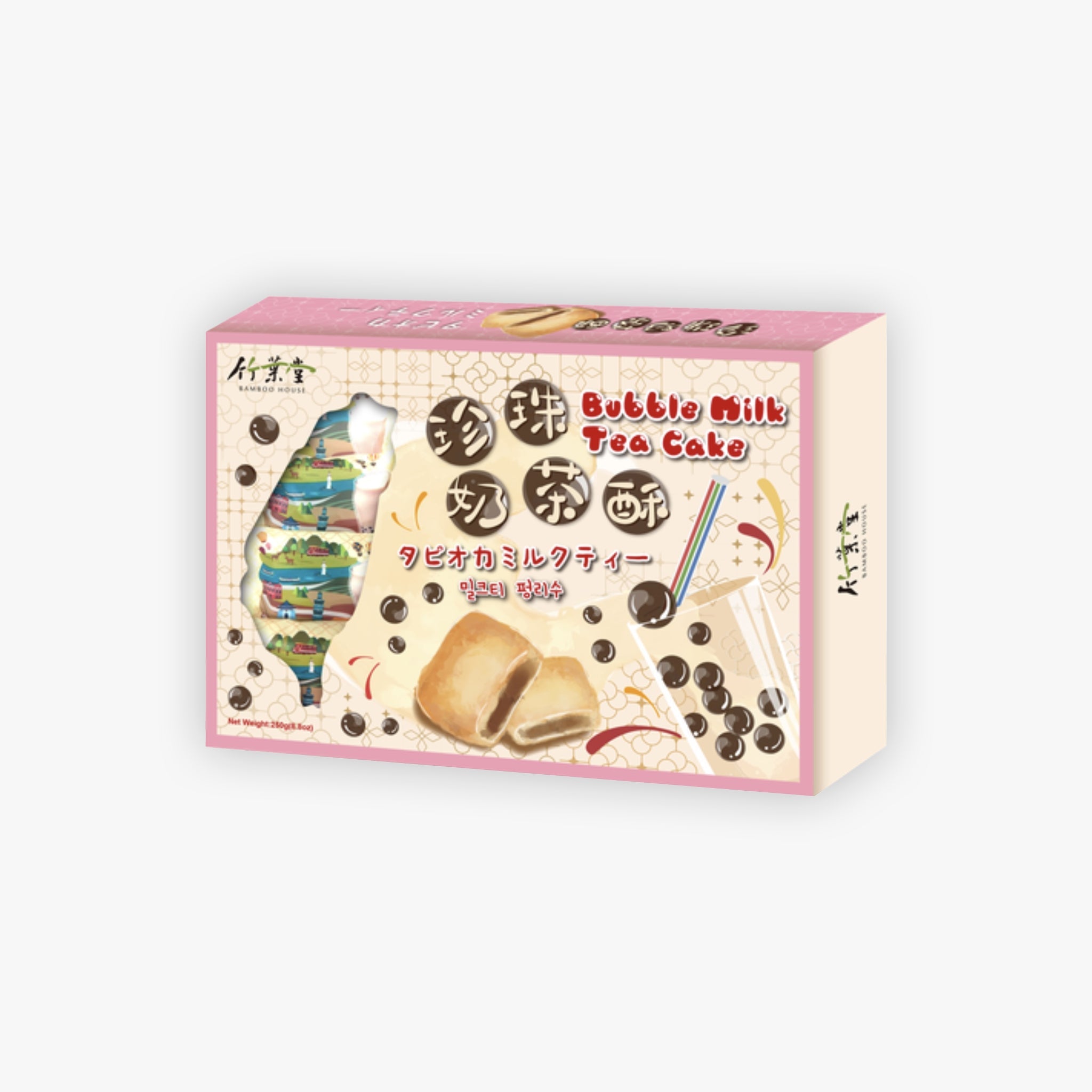 Bamboo House Bubble Milk Tea Cake 250g