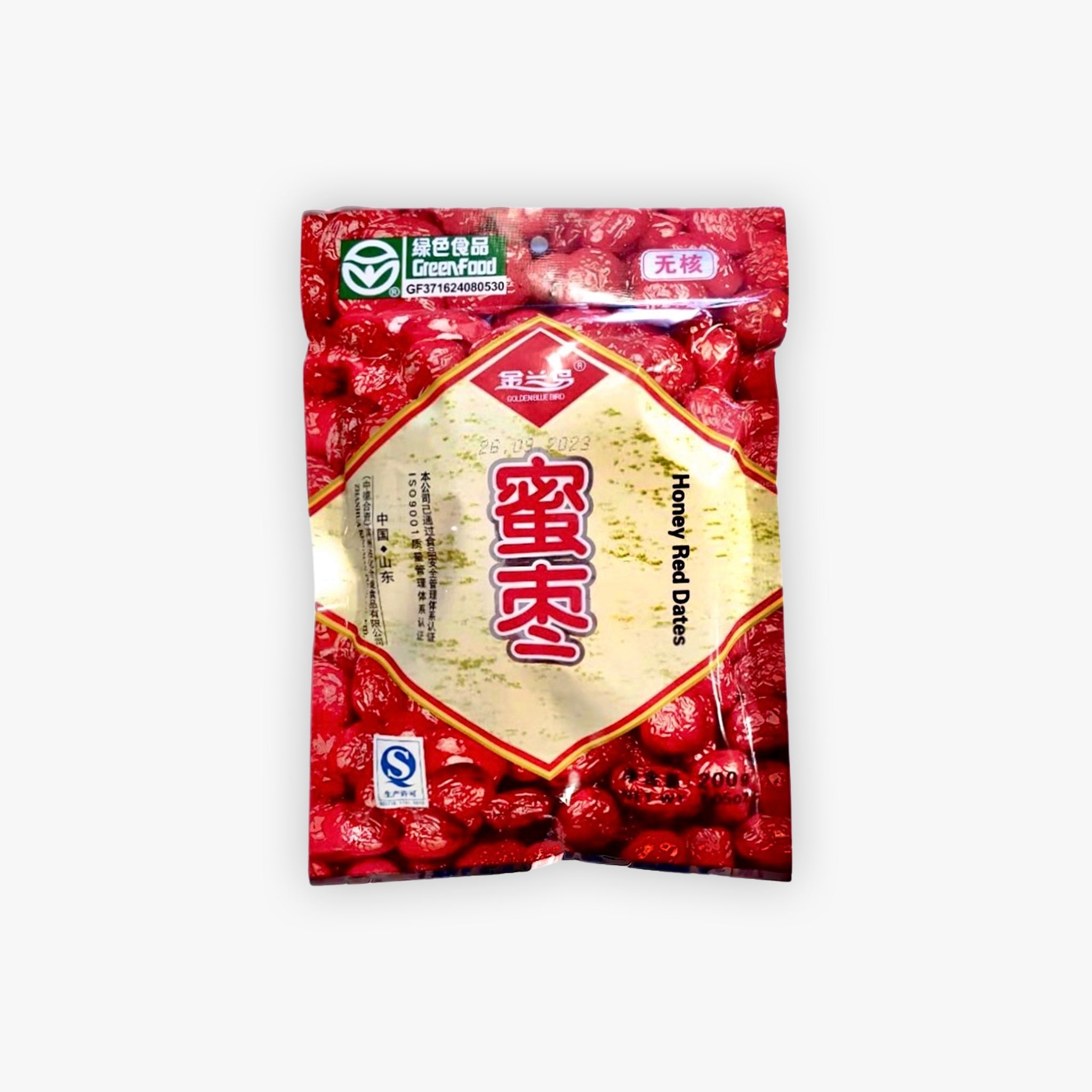 Golden Blue Bird Honey Red Dates 200g