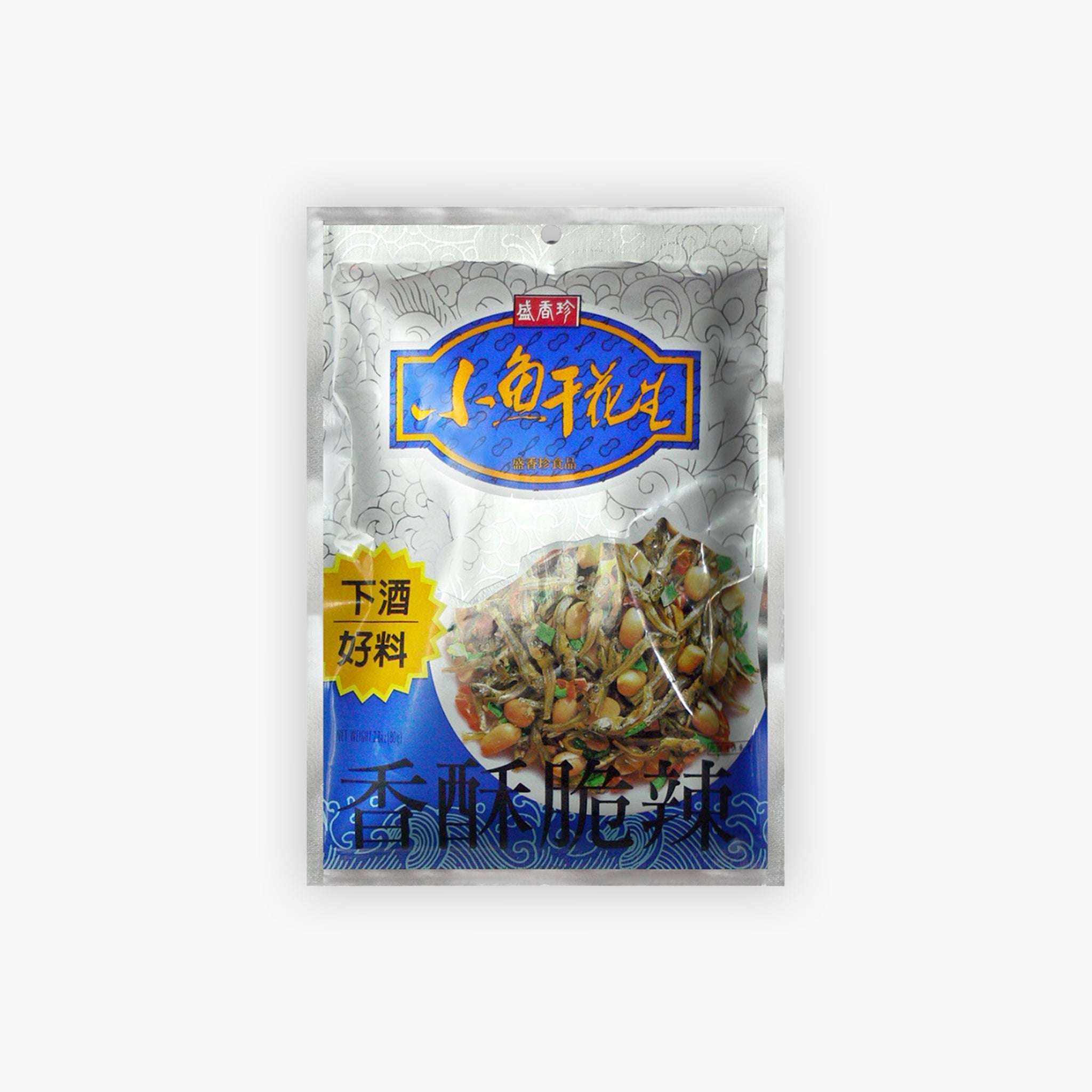 Triko Foods Fried Fish with Peanut 80g