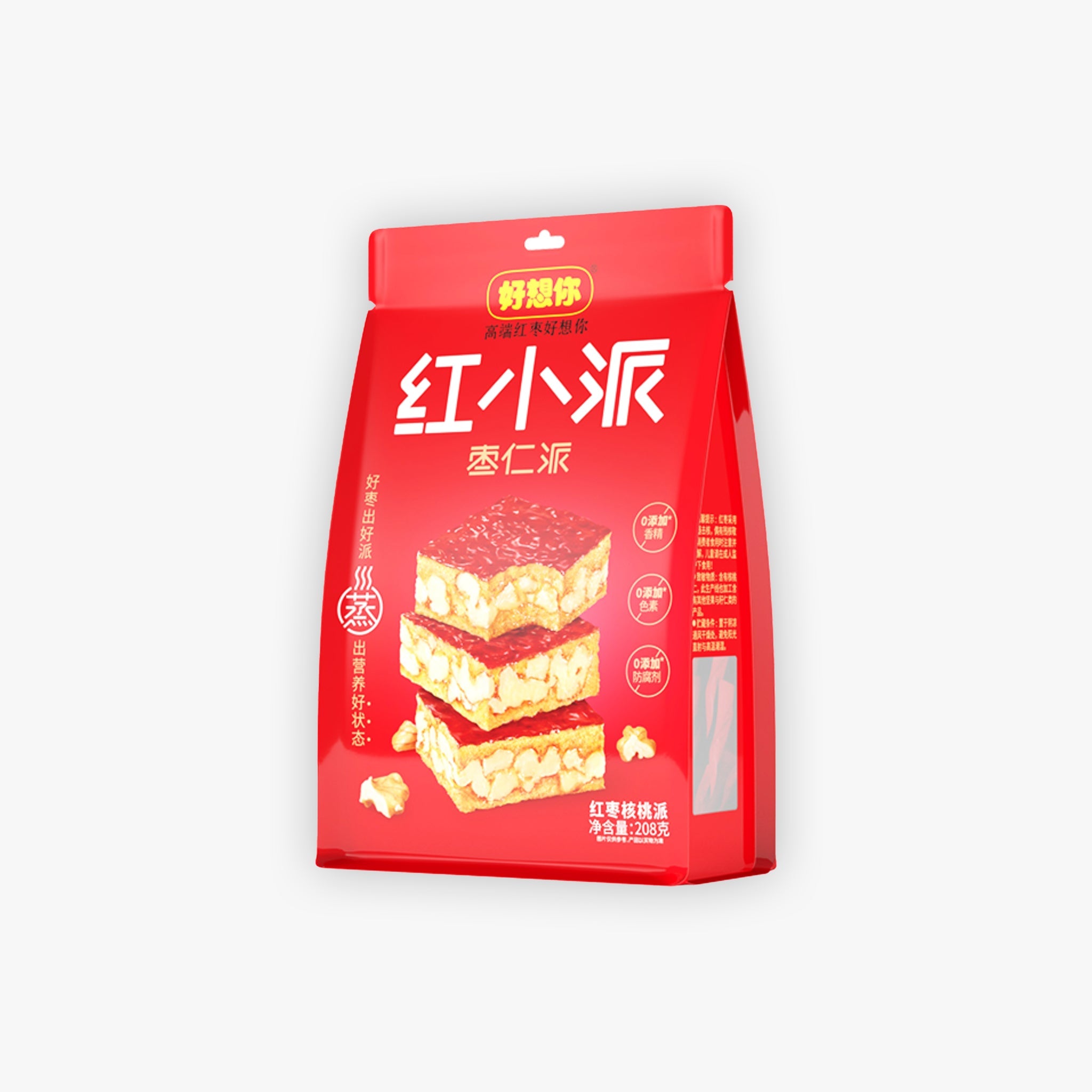 HXN Red Date and Walnut Pie Snack Original Flavour 78g