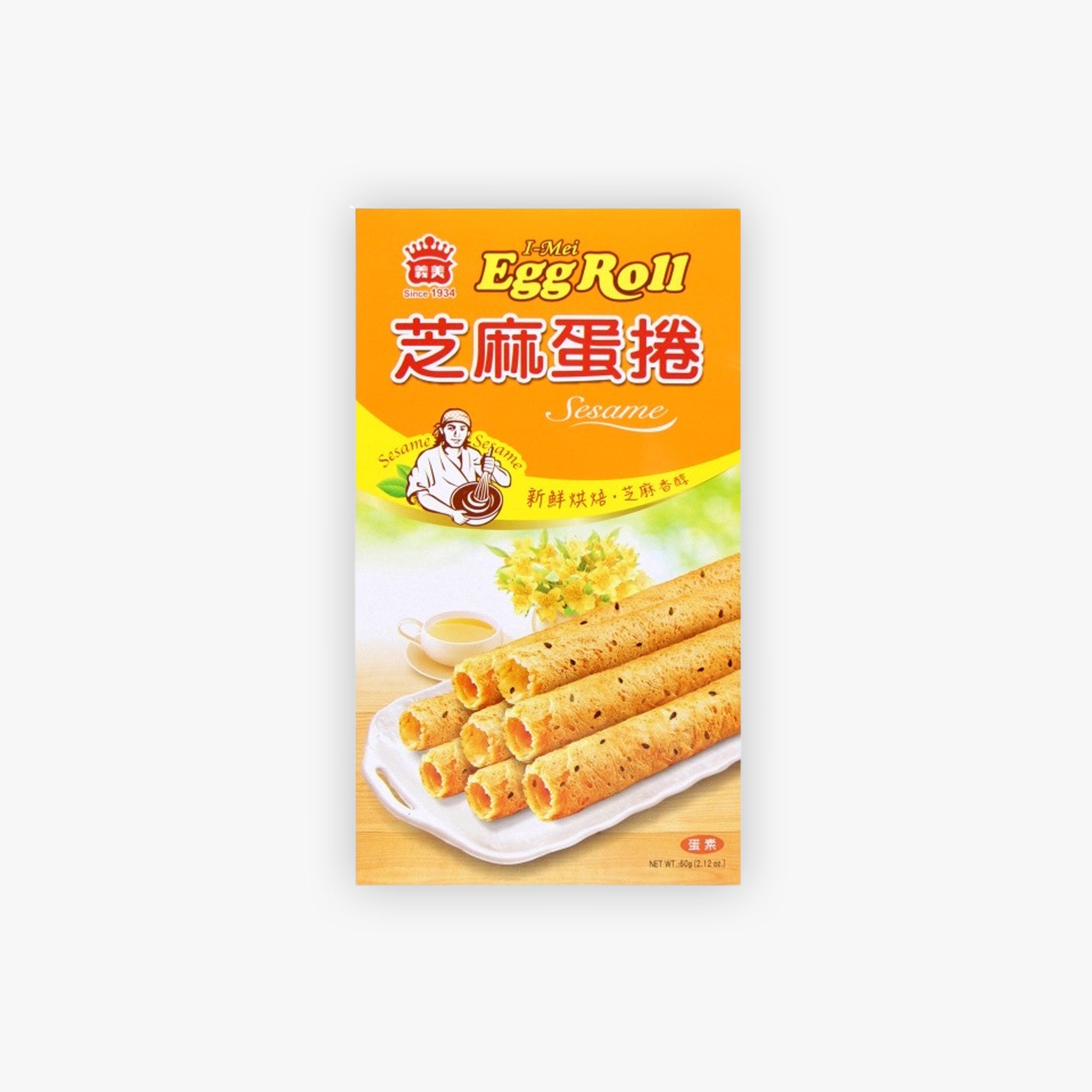 Imei Egg Roll Sesame Flavour 60g