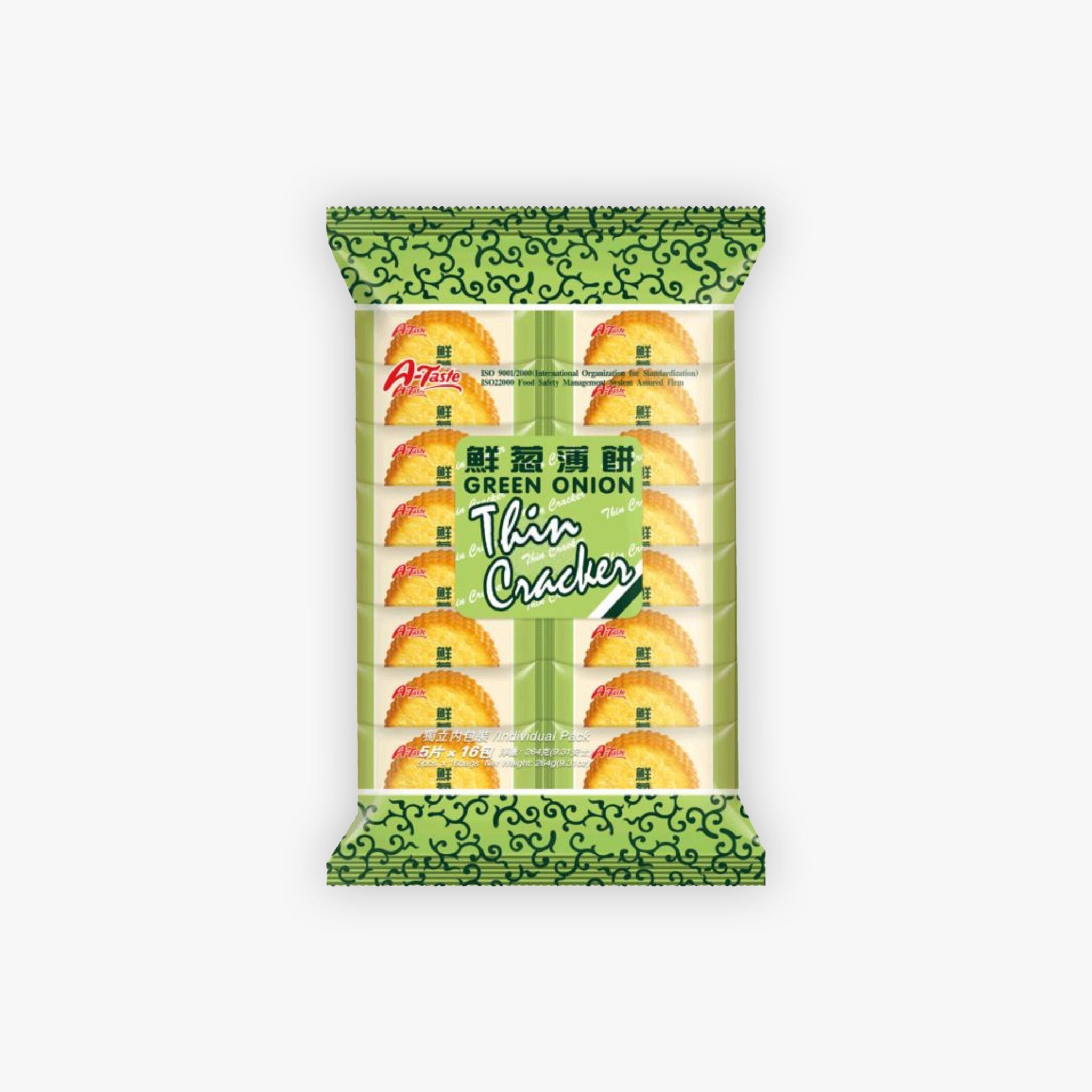 A-Taste Green Onion Thin Cracker 264g