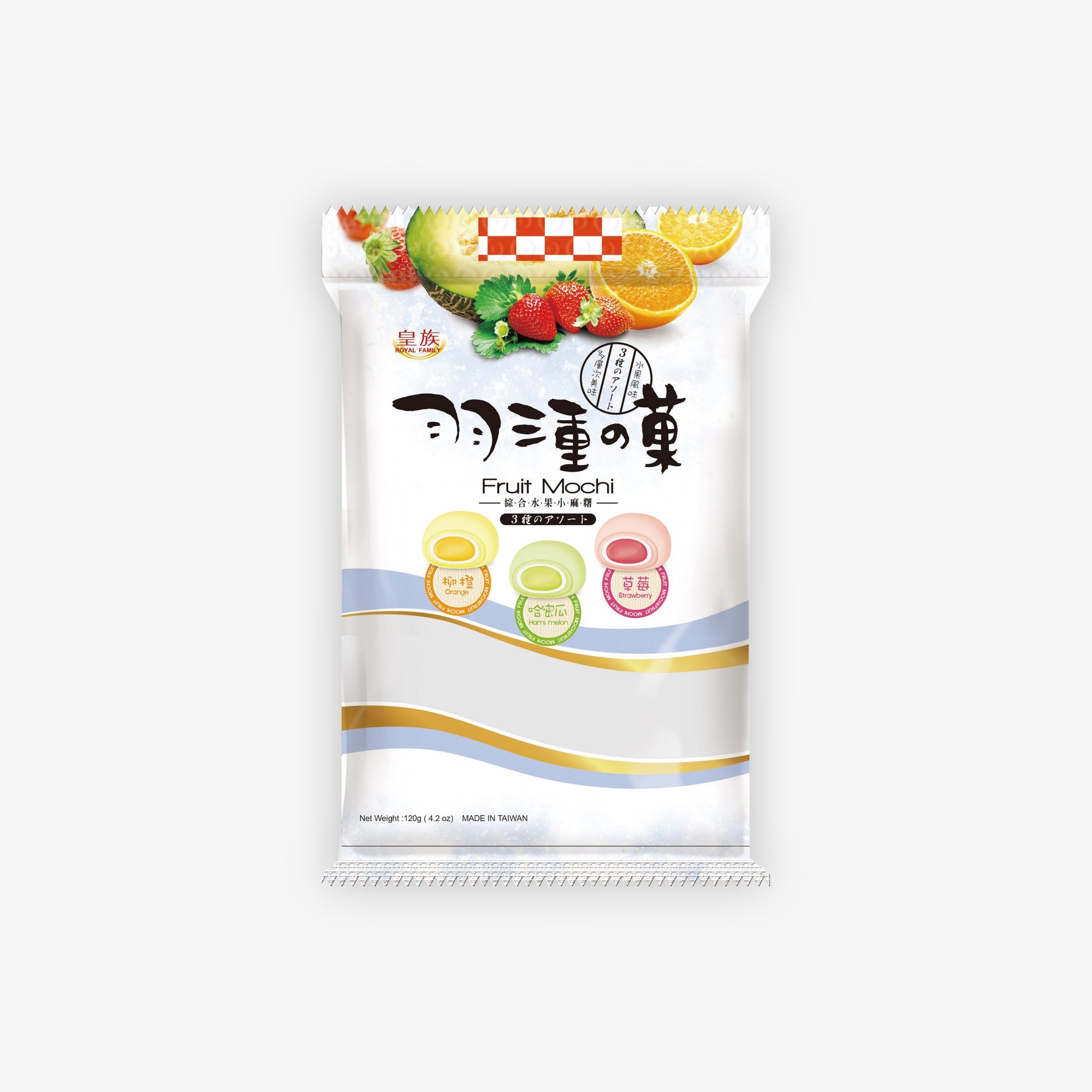 Royal Family Fruit Mochi 120g