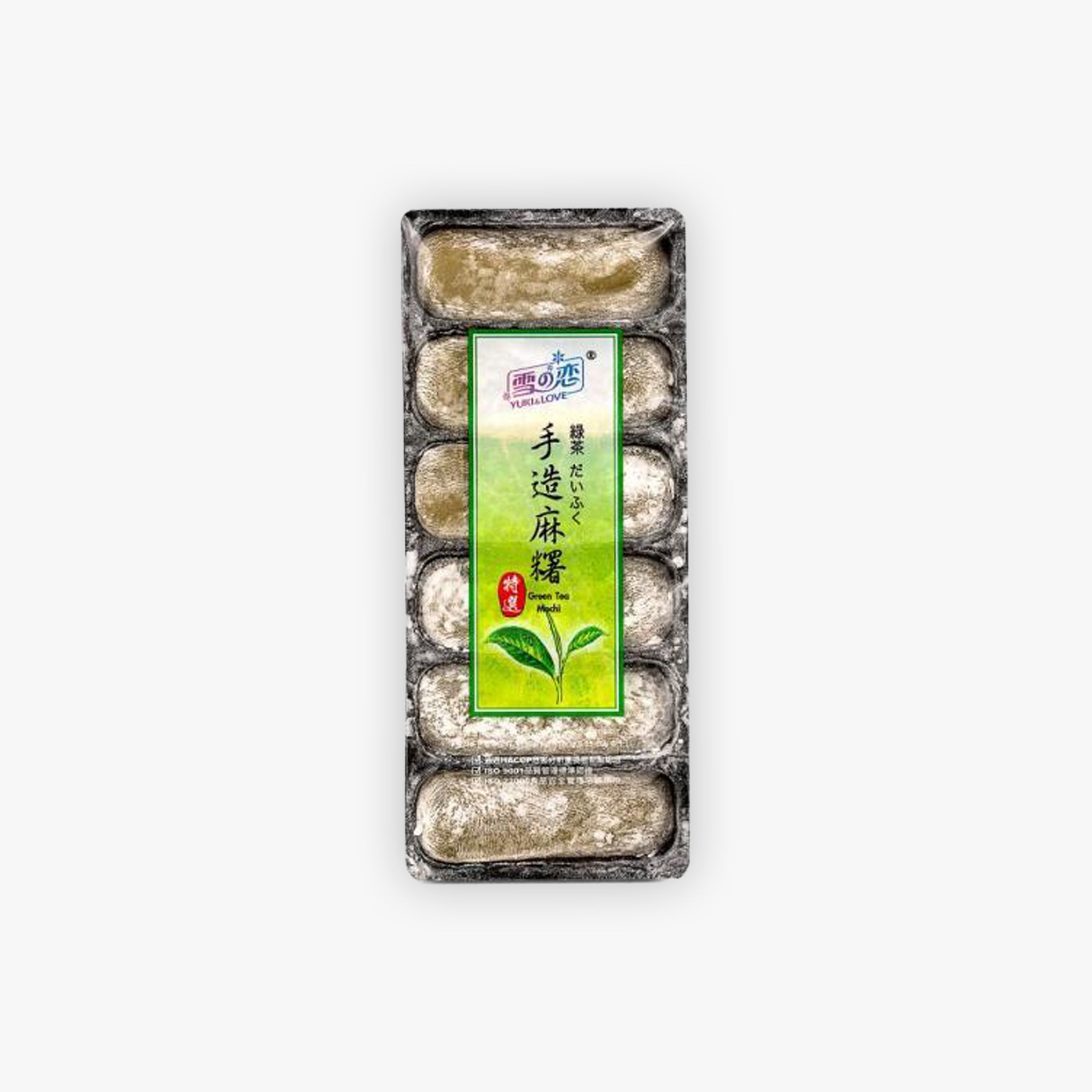 Yuki and Love Handmade Mochi Green Tea Flavour 180g