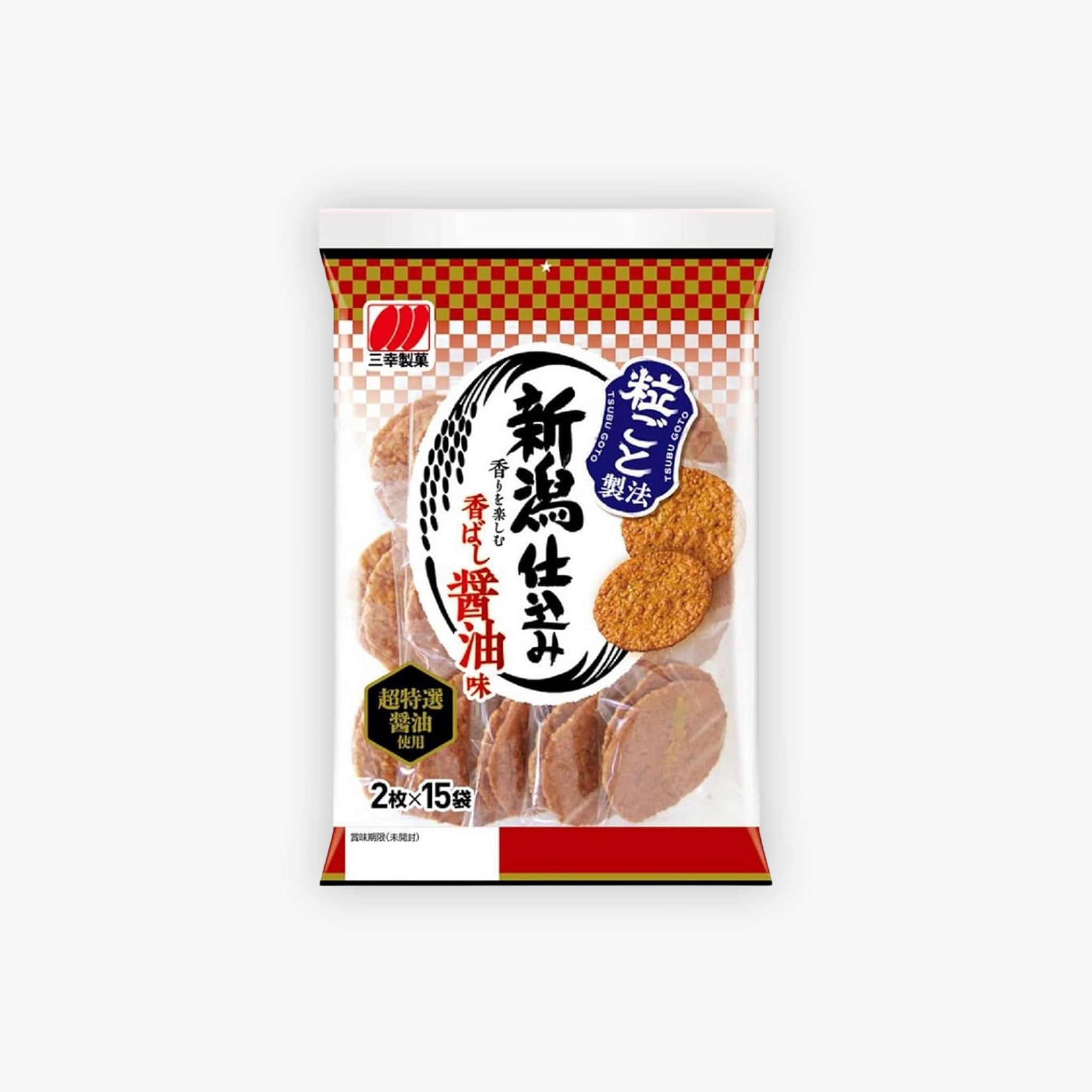 Sanko Seika Niigata Rice Cracker Shoyu Flavour 126g