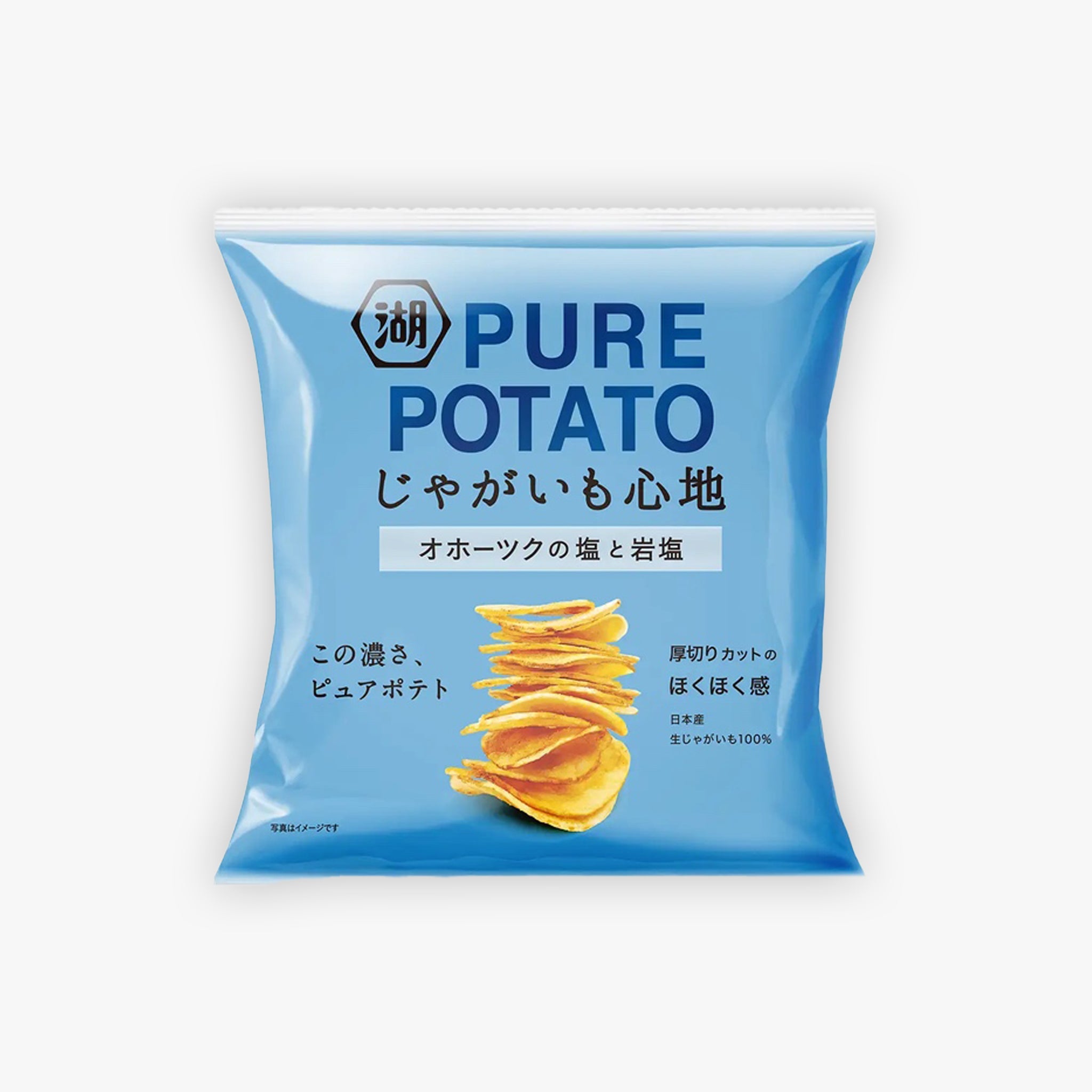 Koikeya Pure Potato Chips Original Sea Salt Flavour 50g