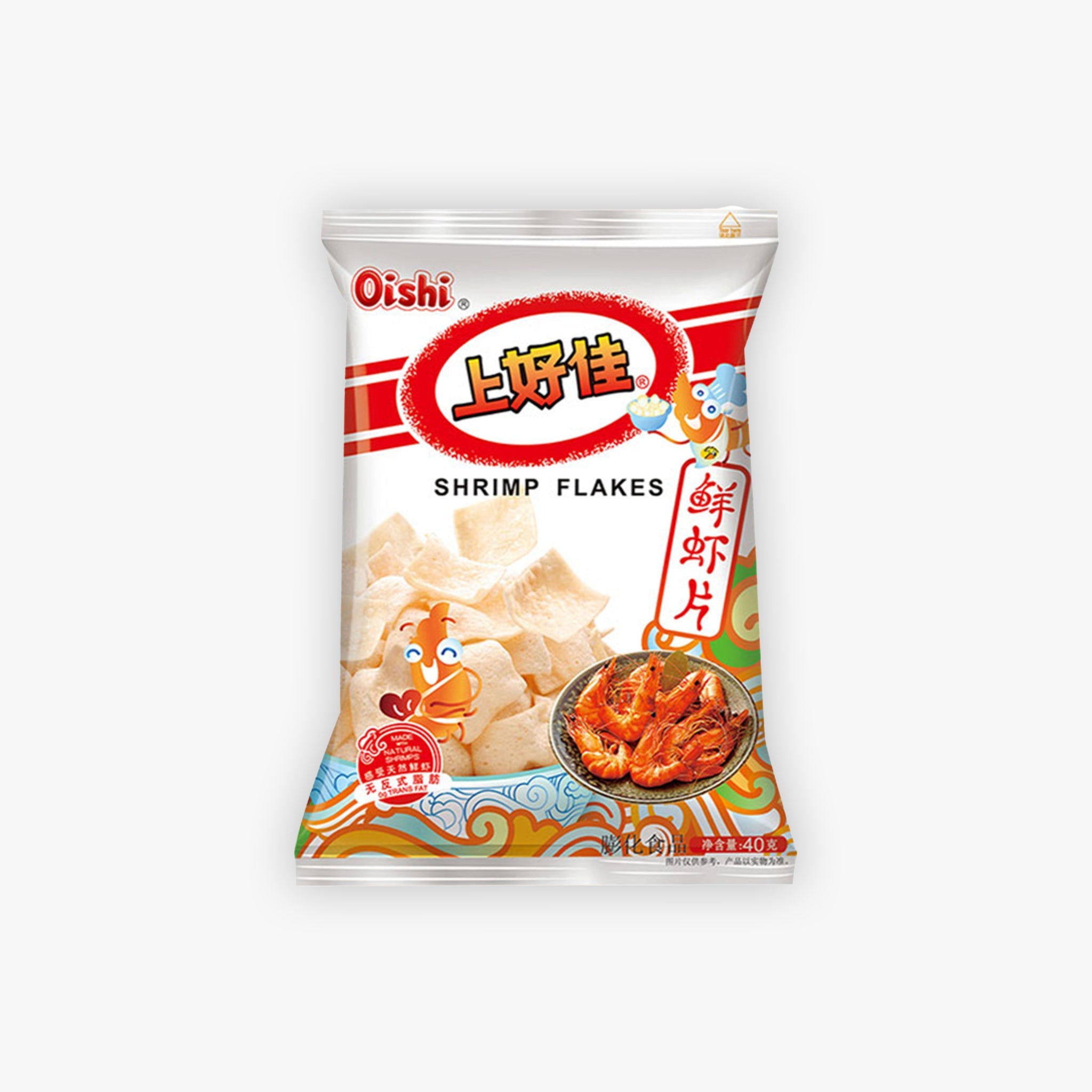 Oishi Prawn Crackers Original Flavor 40g