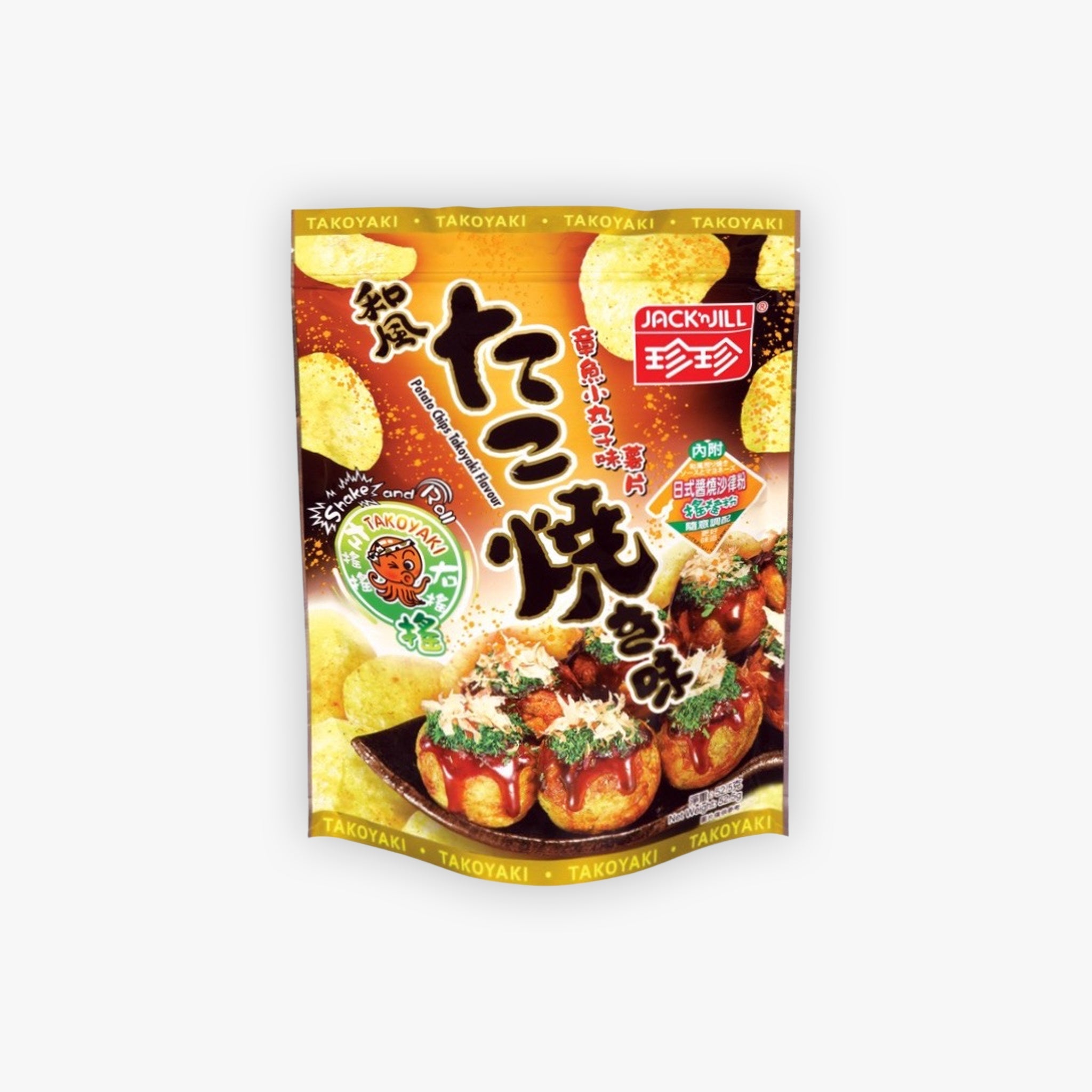 Jack N Jill Potato Chips Takoyaki Flavor 52.5g