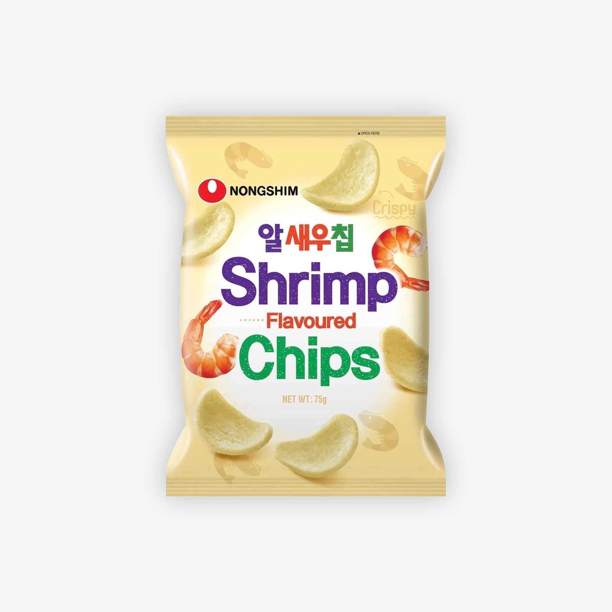 Nongshim Shrimp Flavoured Chips 75g