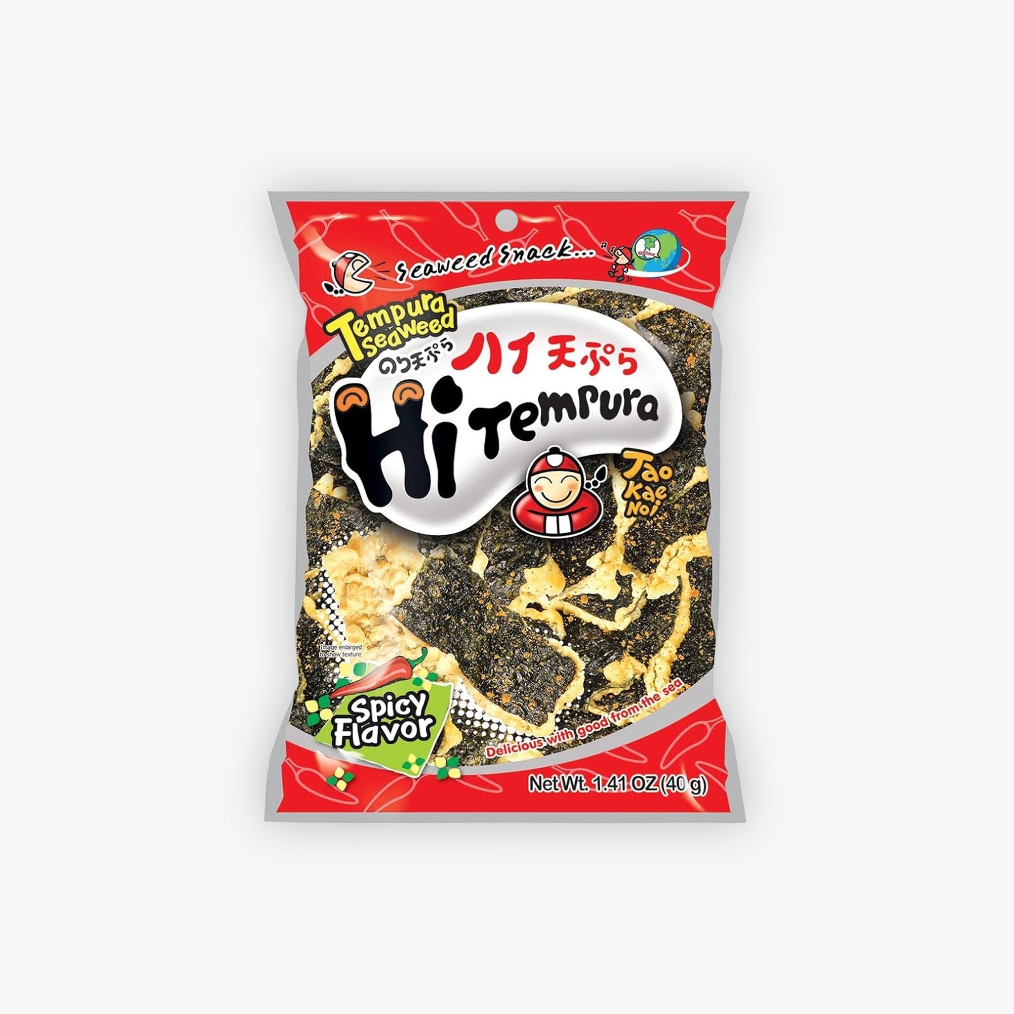 Taokaenoi Tempura Seaweed Spicy Flavor 40g