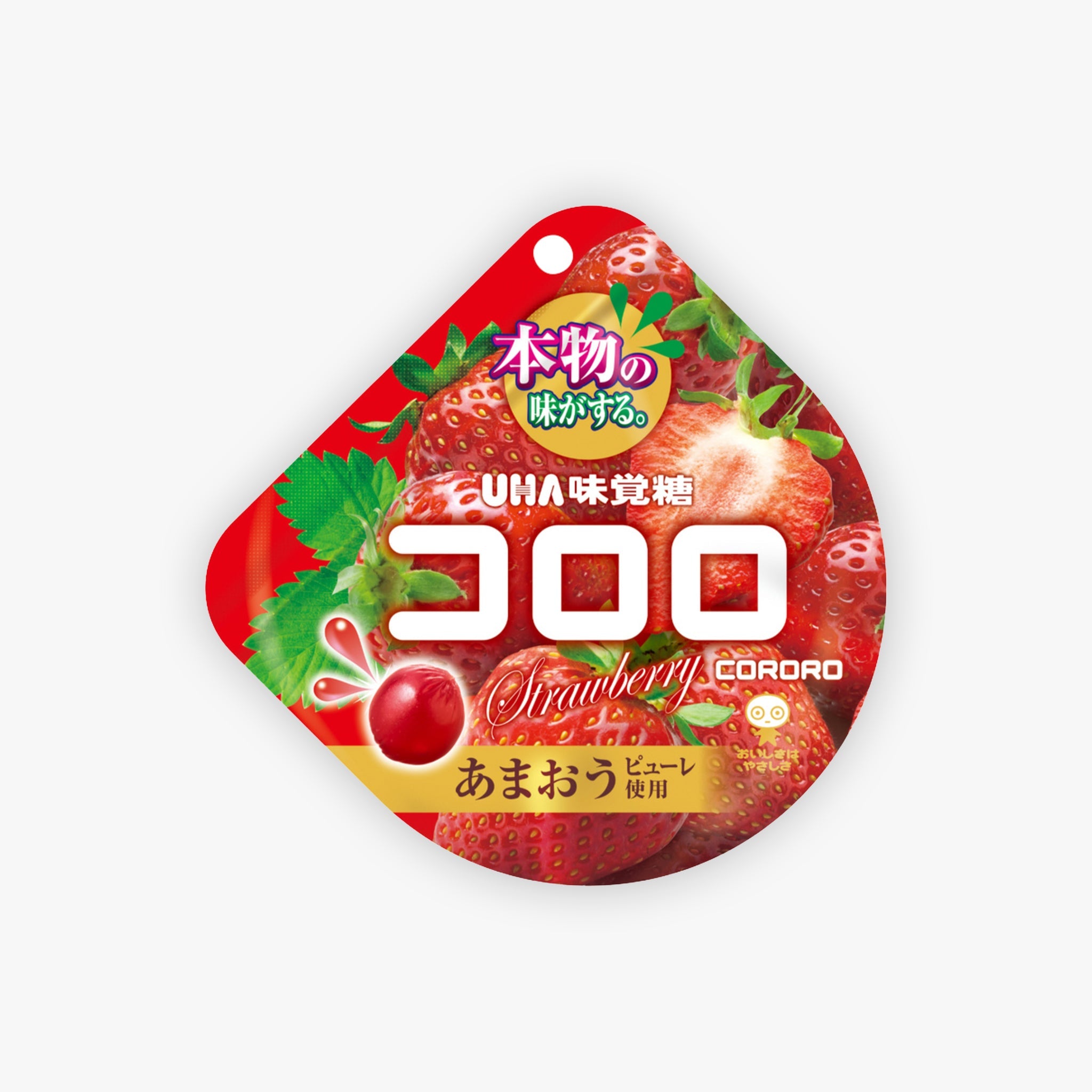 UHA Kororo Soft Candy Strawberry Flavour 52g