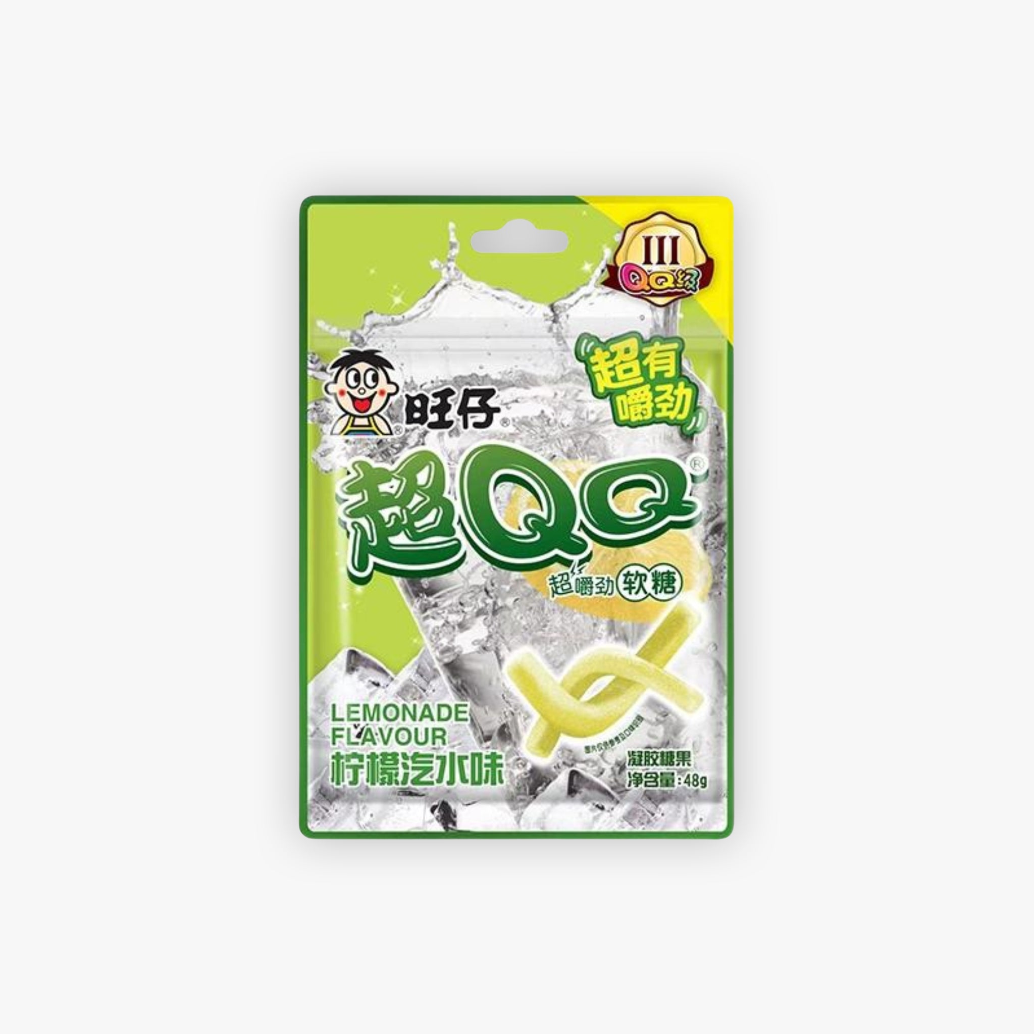 Want Want QQ Gummies Lemonade Flavour 48g