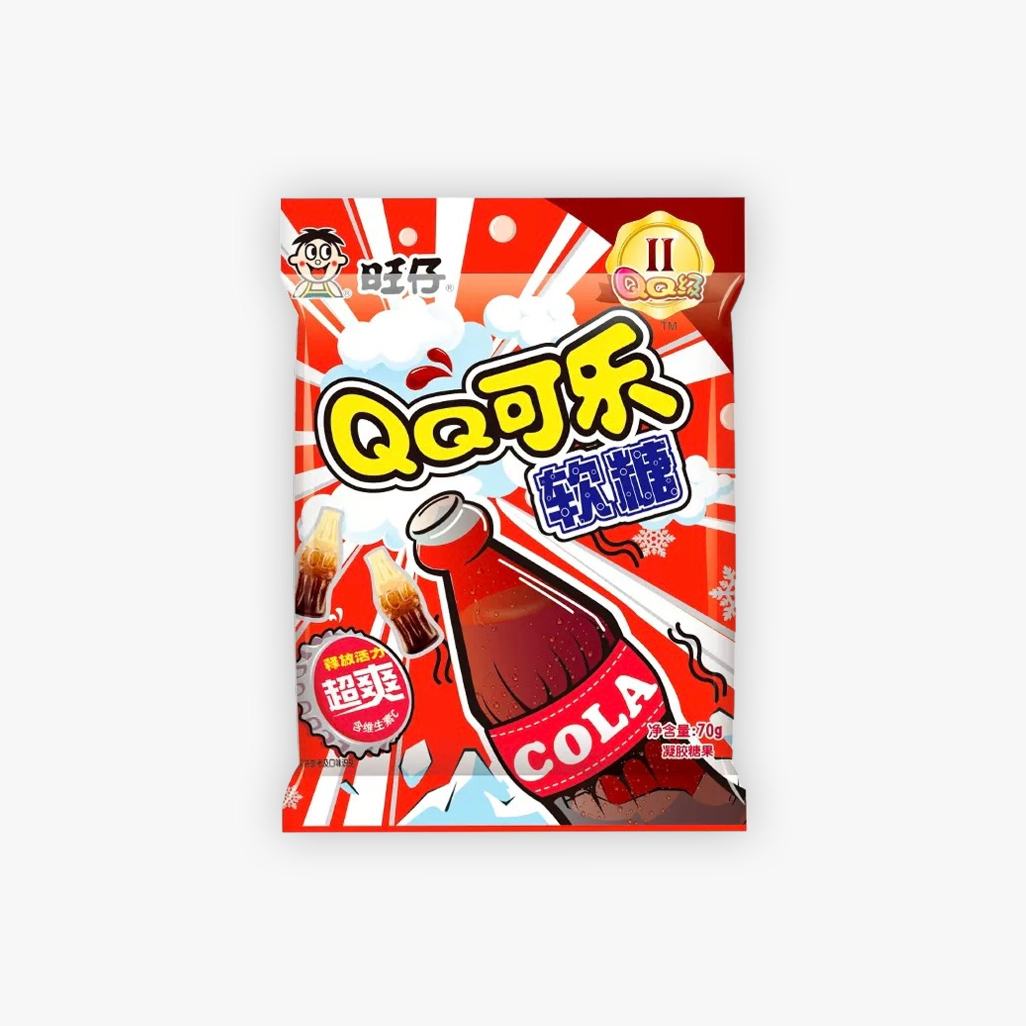 Want Want QQ Gummies Cola Flavour 70g